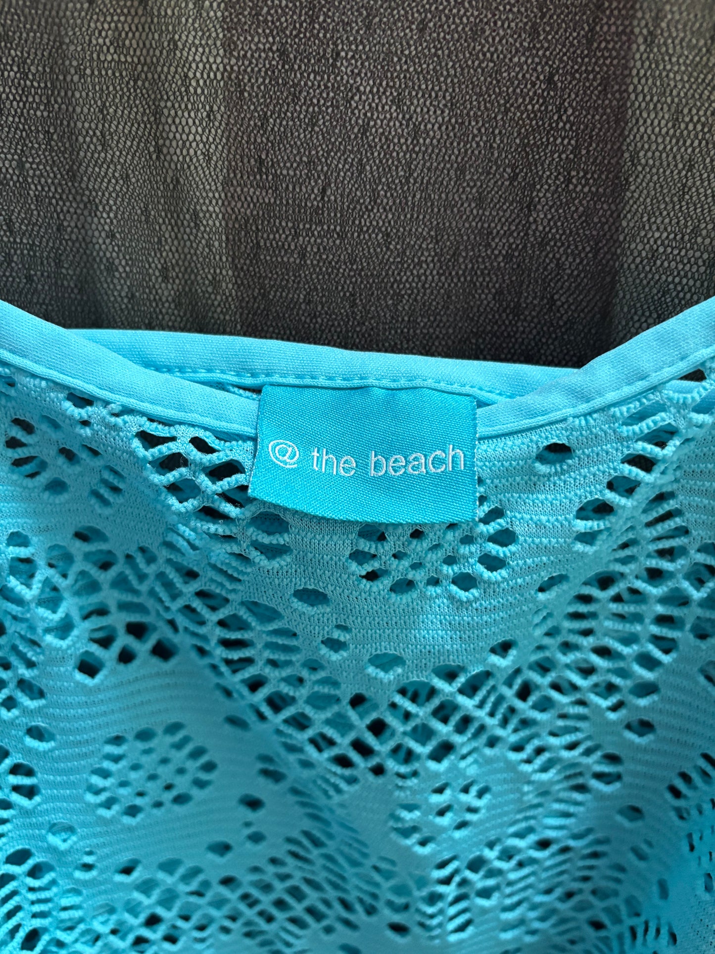 Vintage Turquoise Beach Cover-up