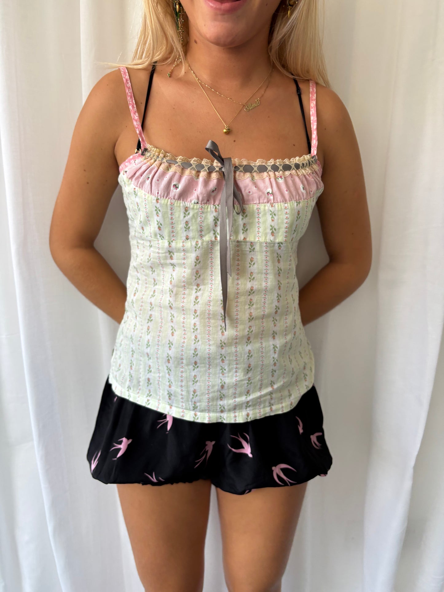 Eloise Pink Floral Cami