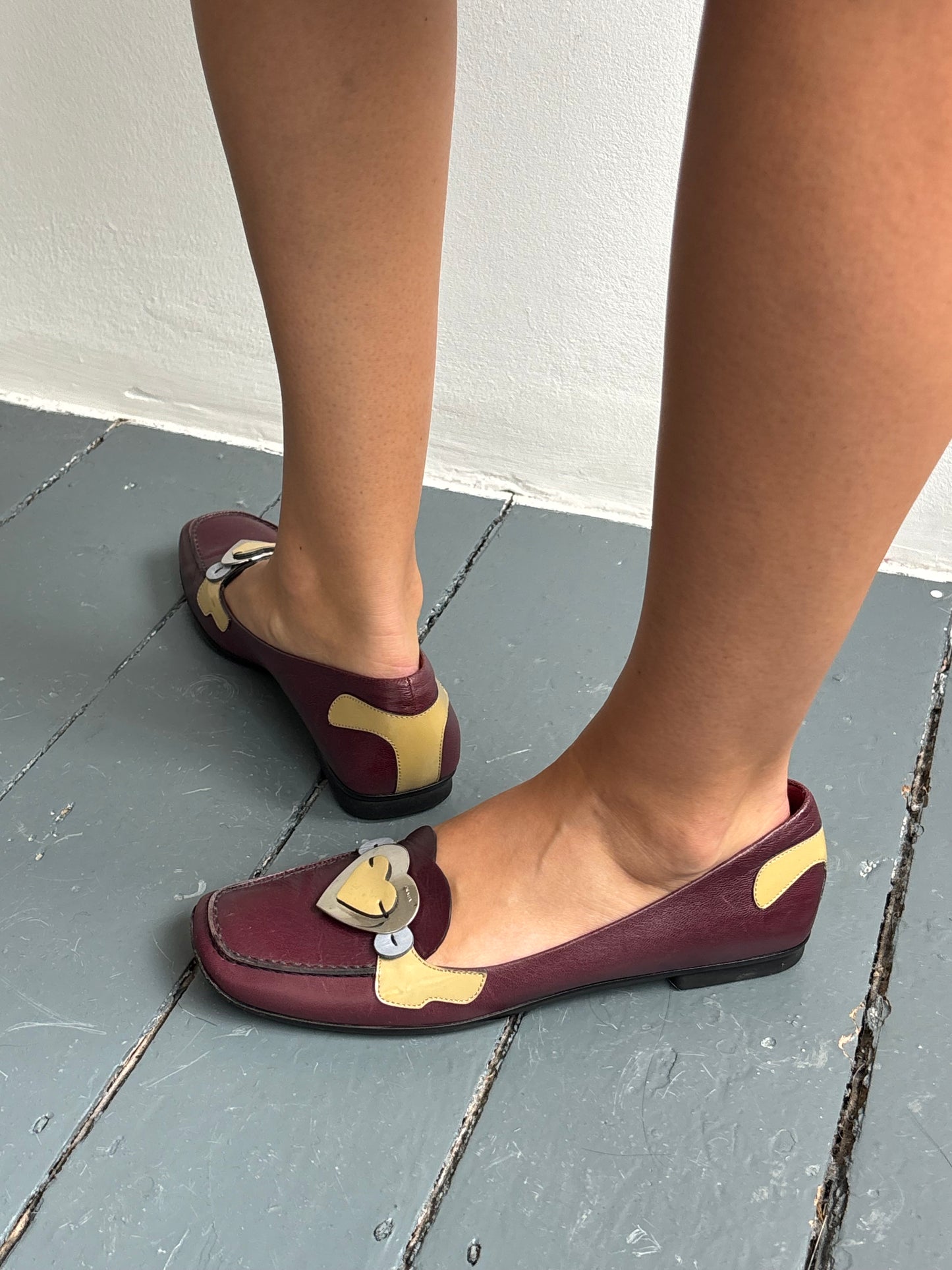 Prada 90s Heart Loafers