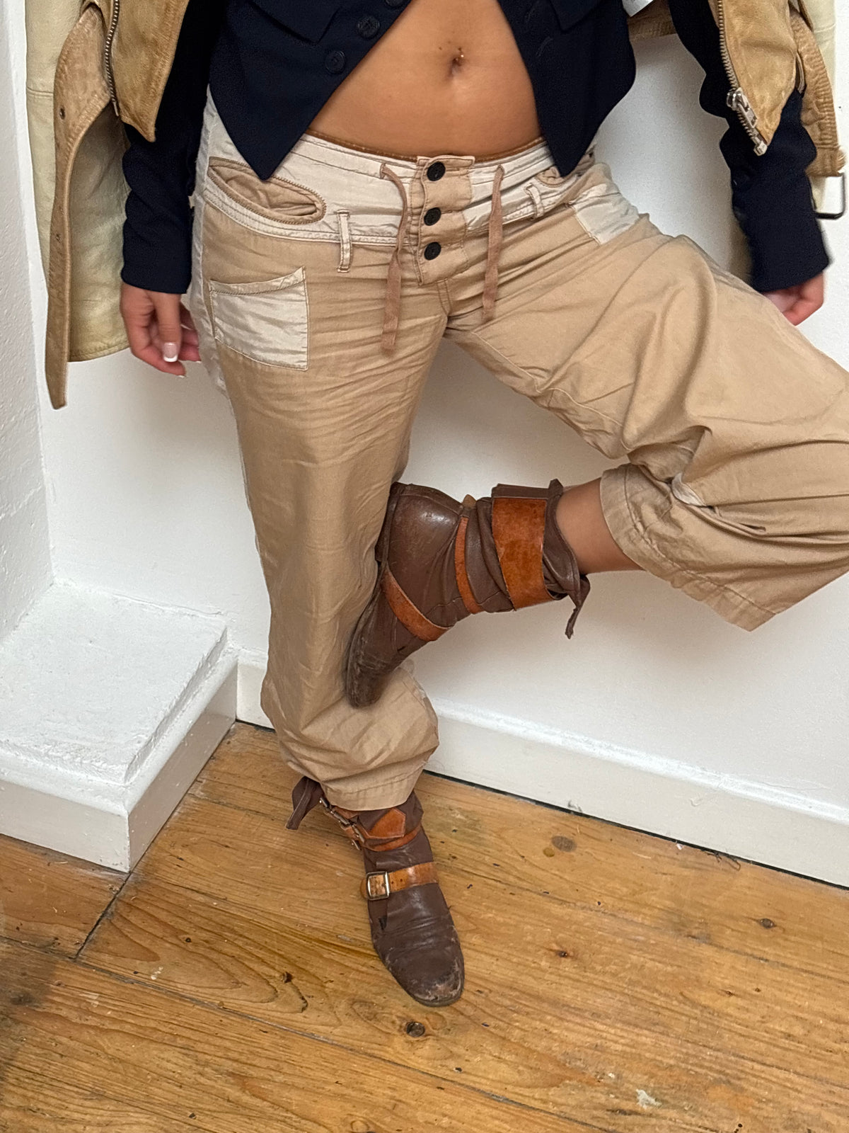 Vivienne Westwood Leather Pirate Boots