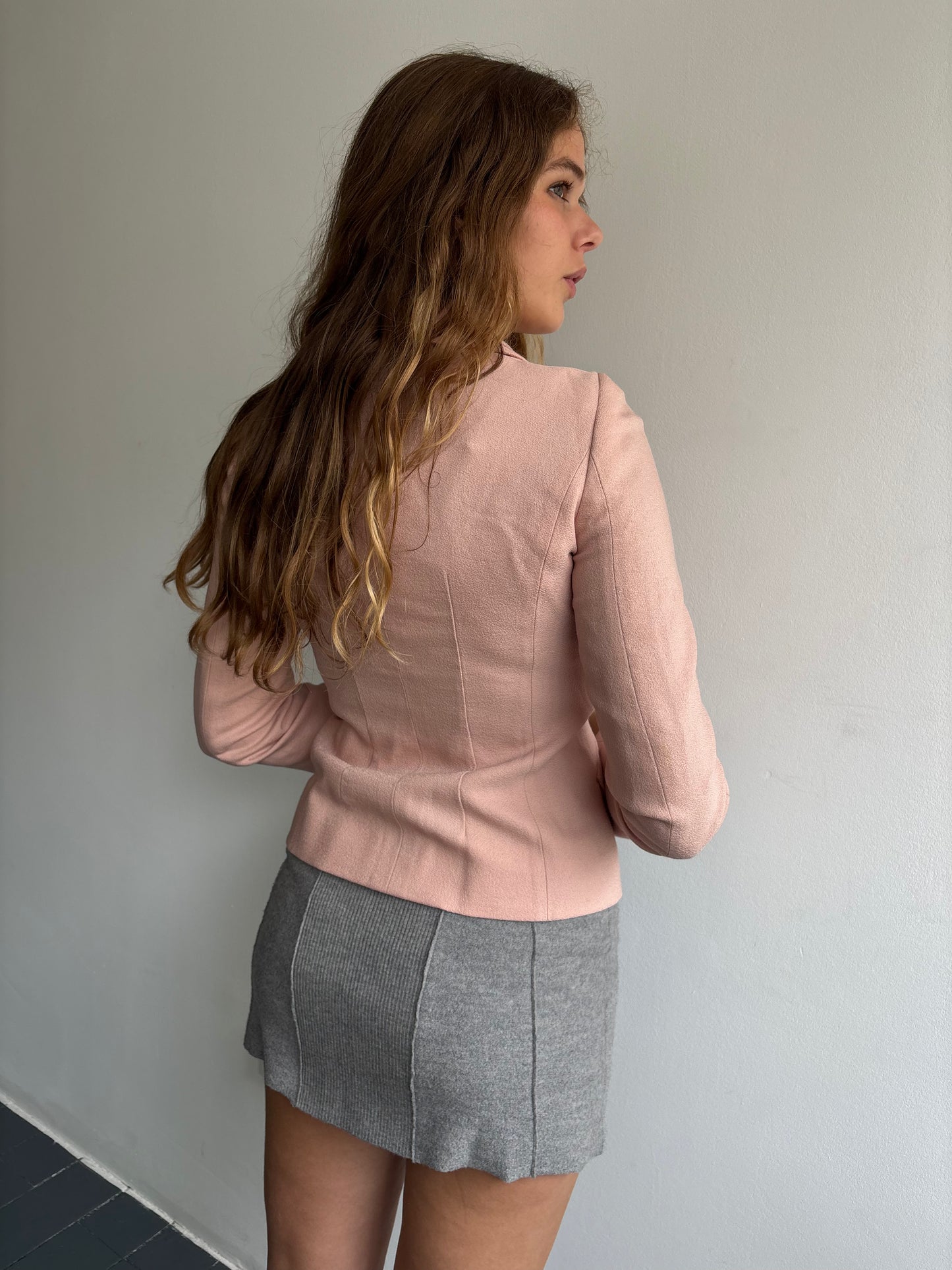 Moschino Pink Button Jacket