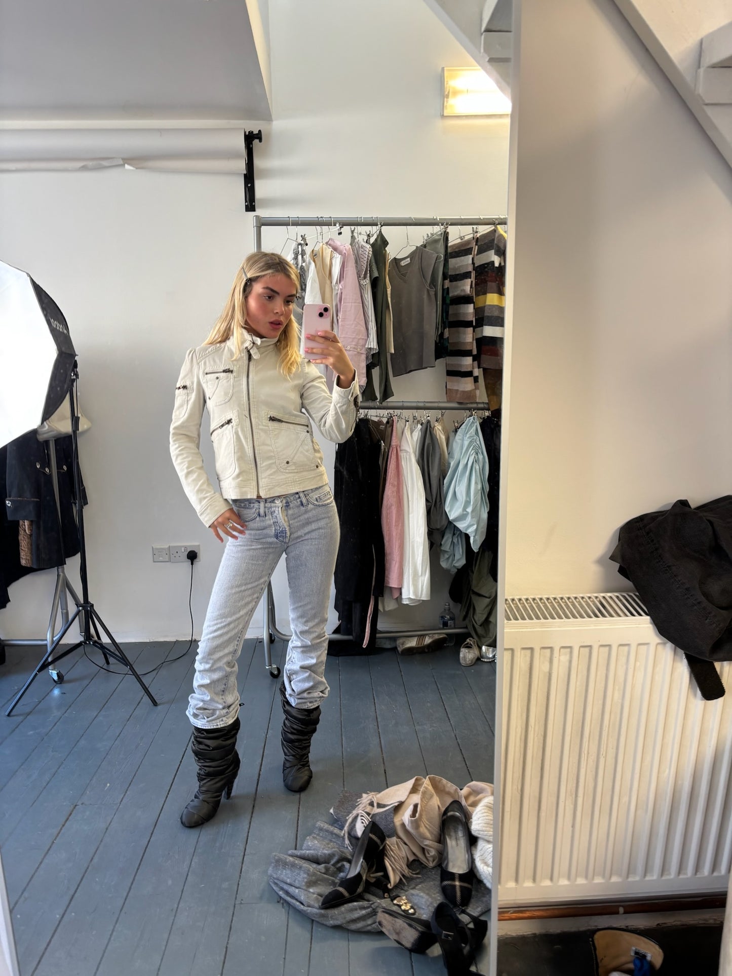 Marc Jacobs Cream Cord Jacket