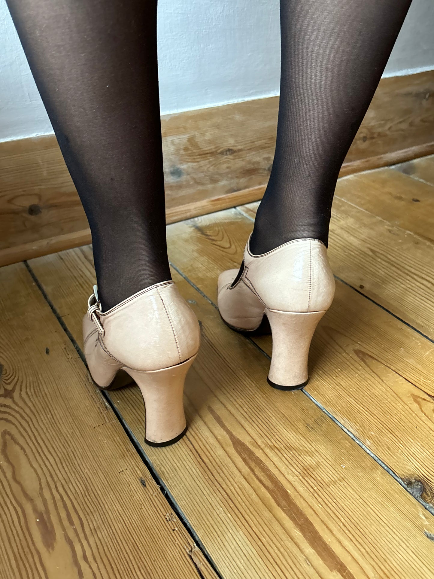 Prada Pale Pink Mary Jane Heels