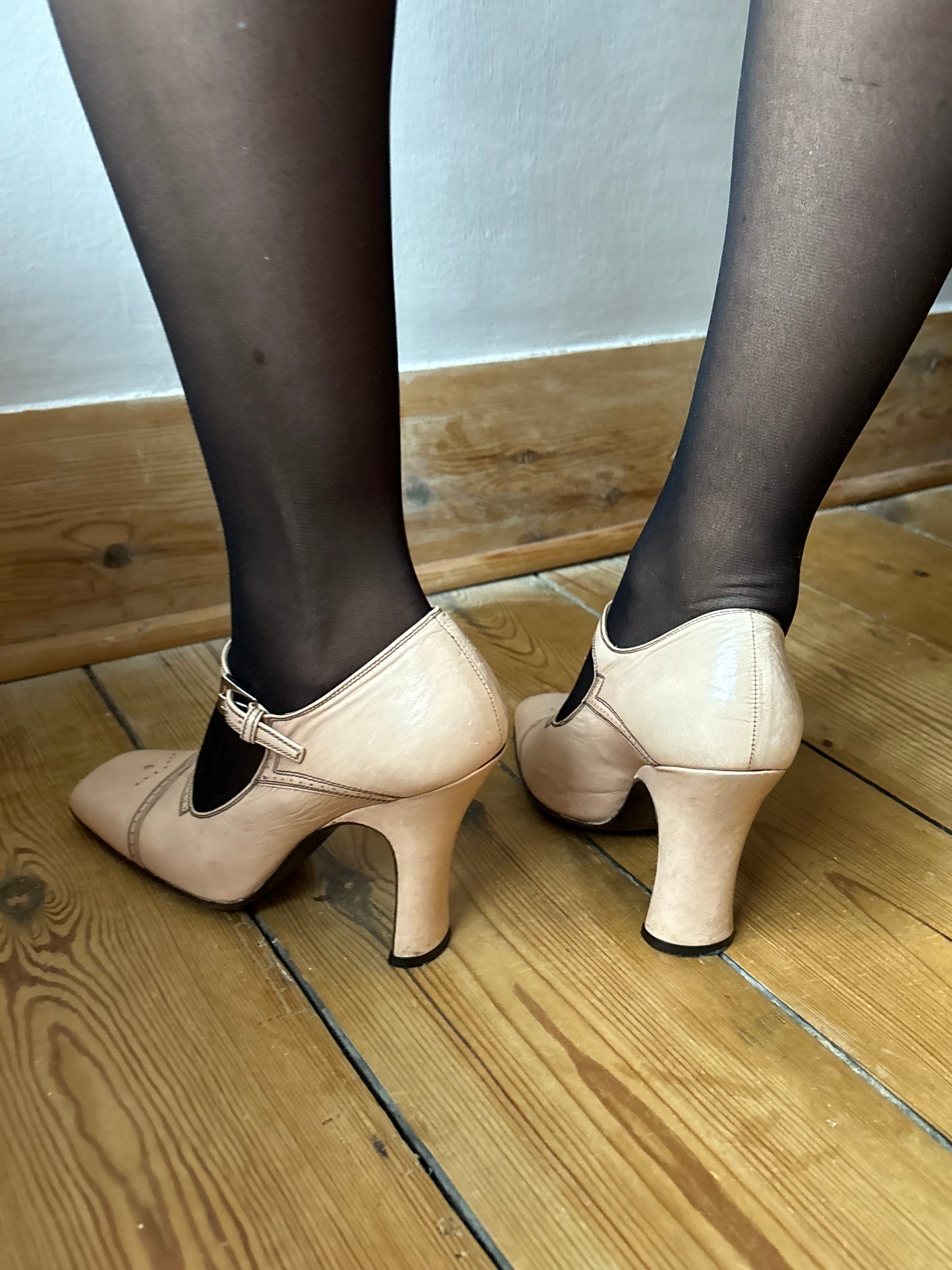 Prada Pale Pink Mary Jane Heels