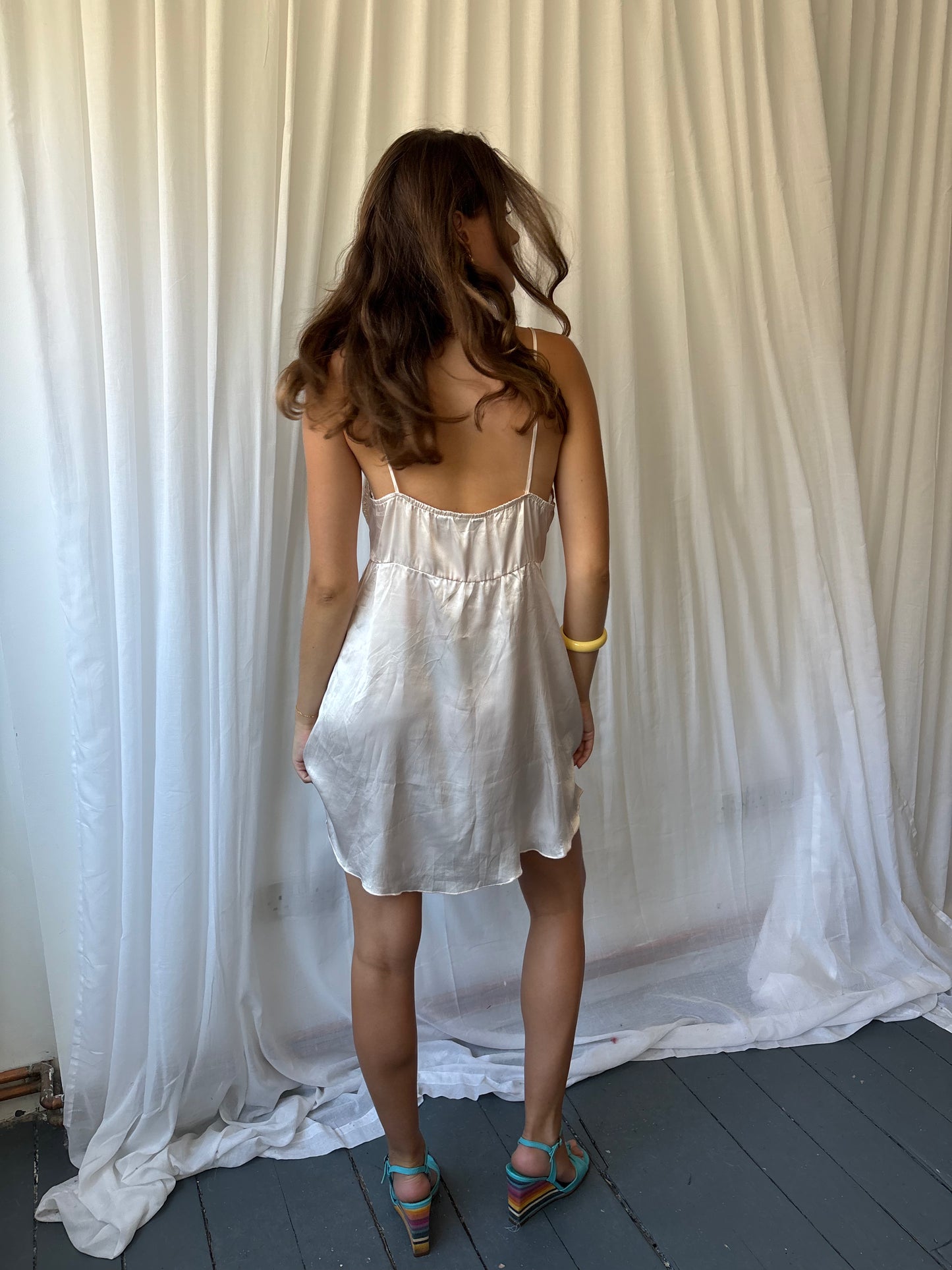 Nuit Maqique Ivory Cami Dress