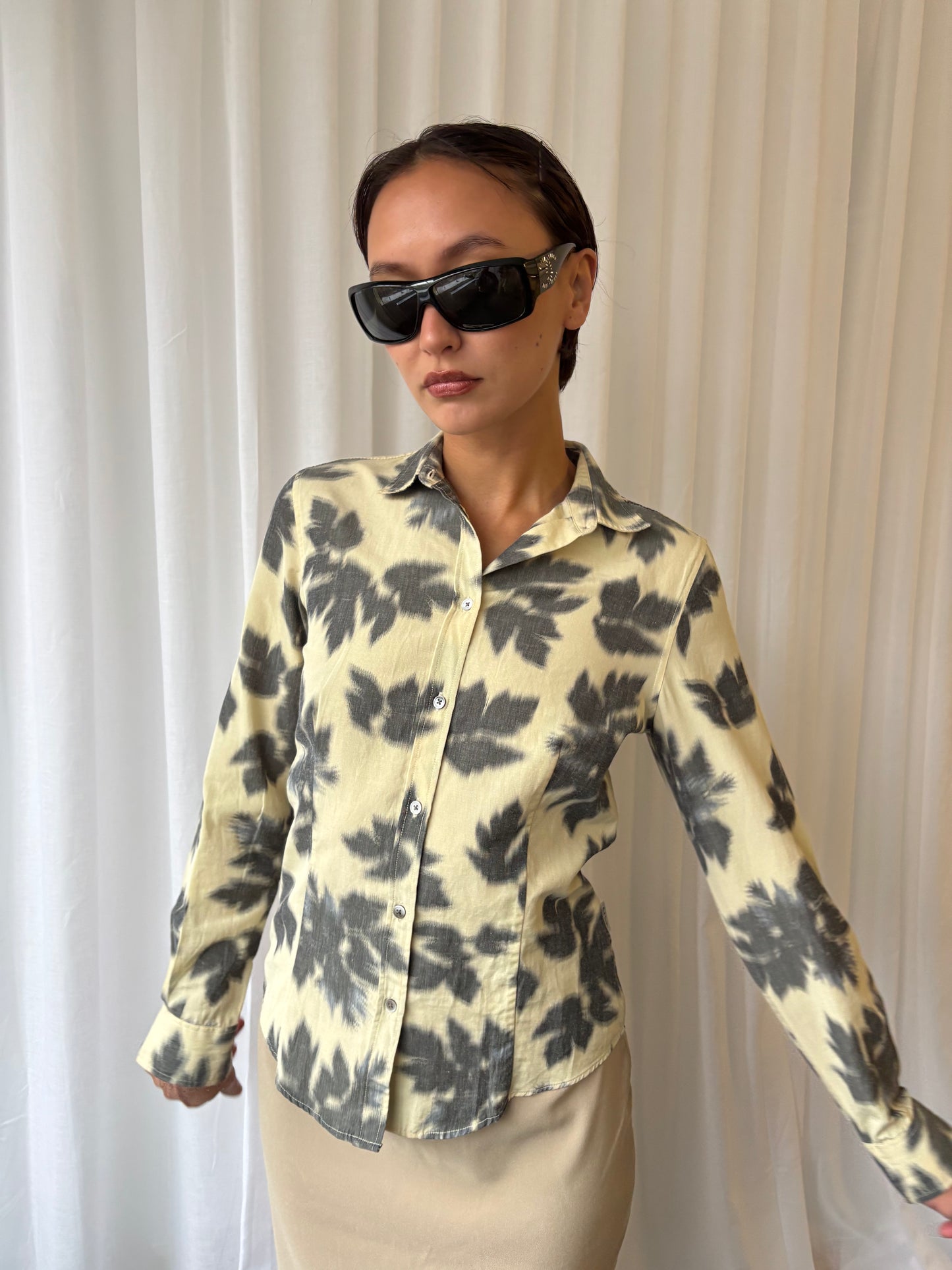 Paul Smith Cream Pattern Shirt