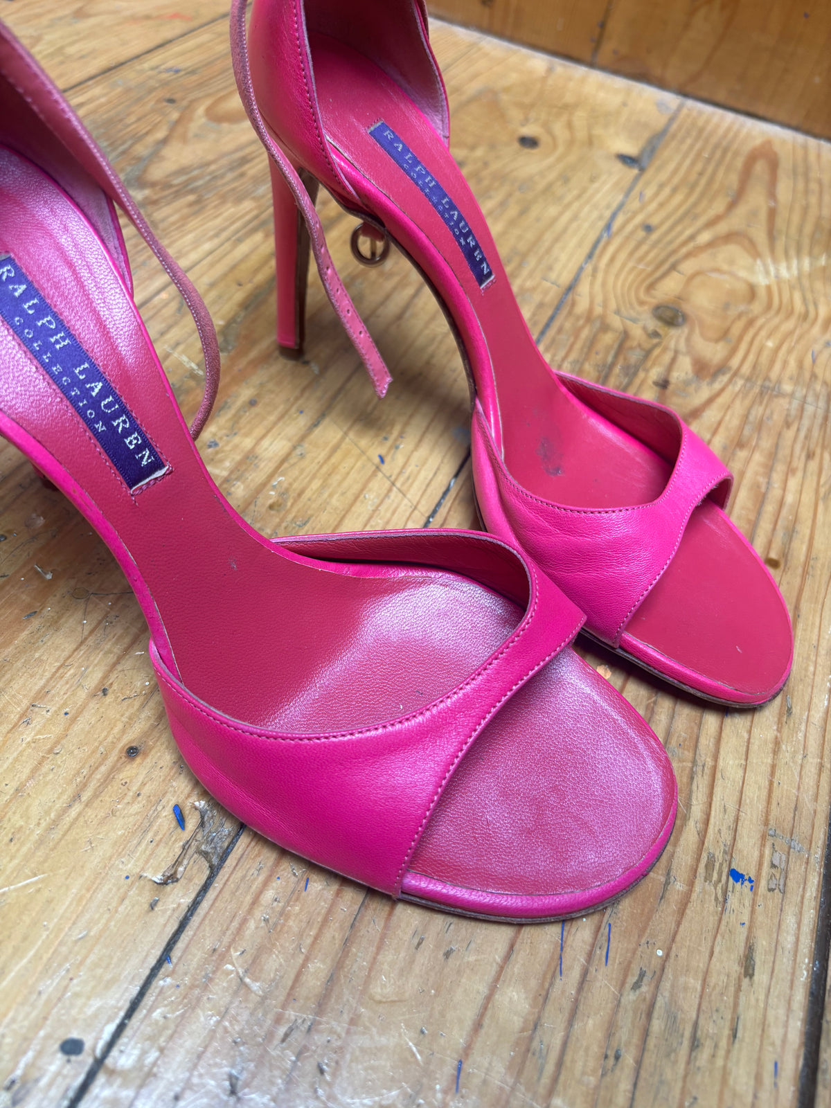 Ralph Lauren Hot Pink Heels