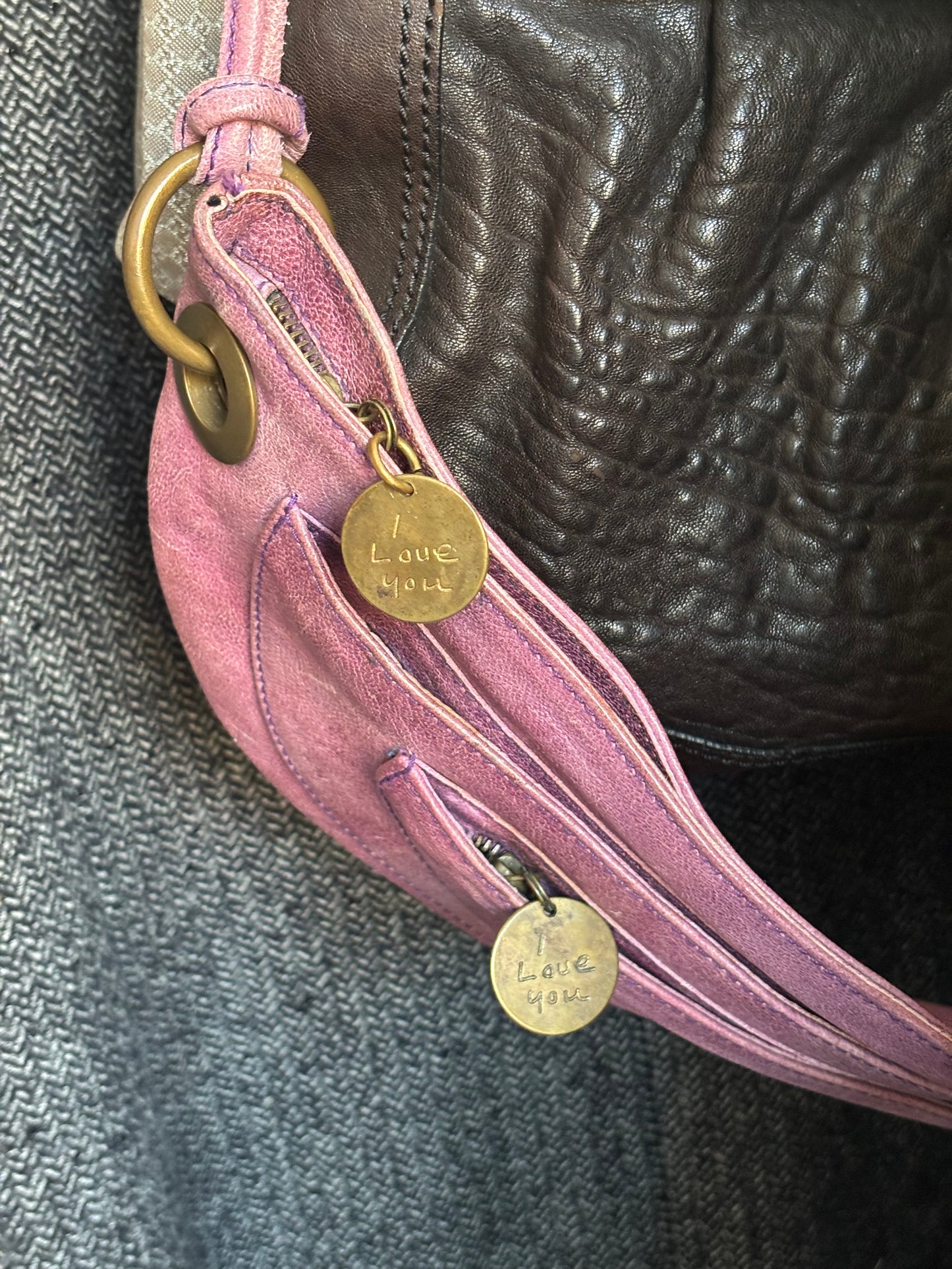 Georgina Goodman Purple Leather Bag