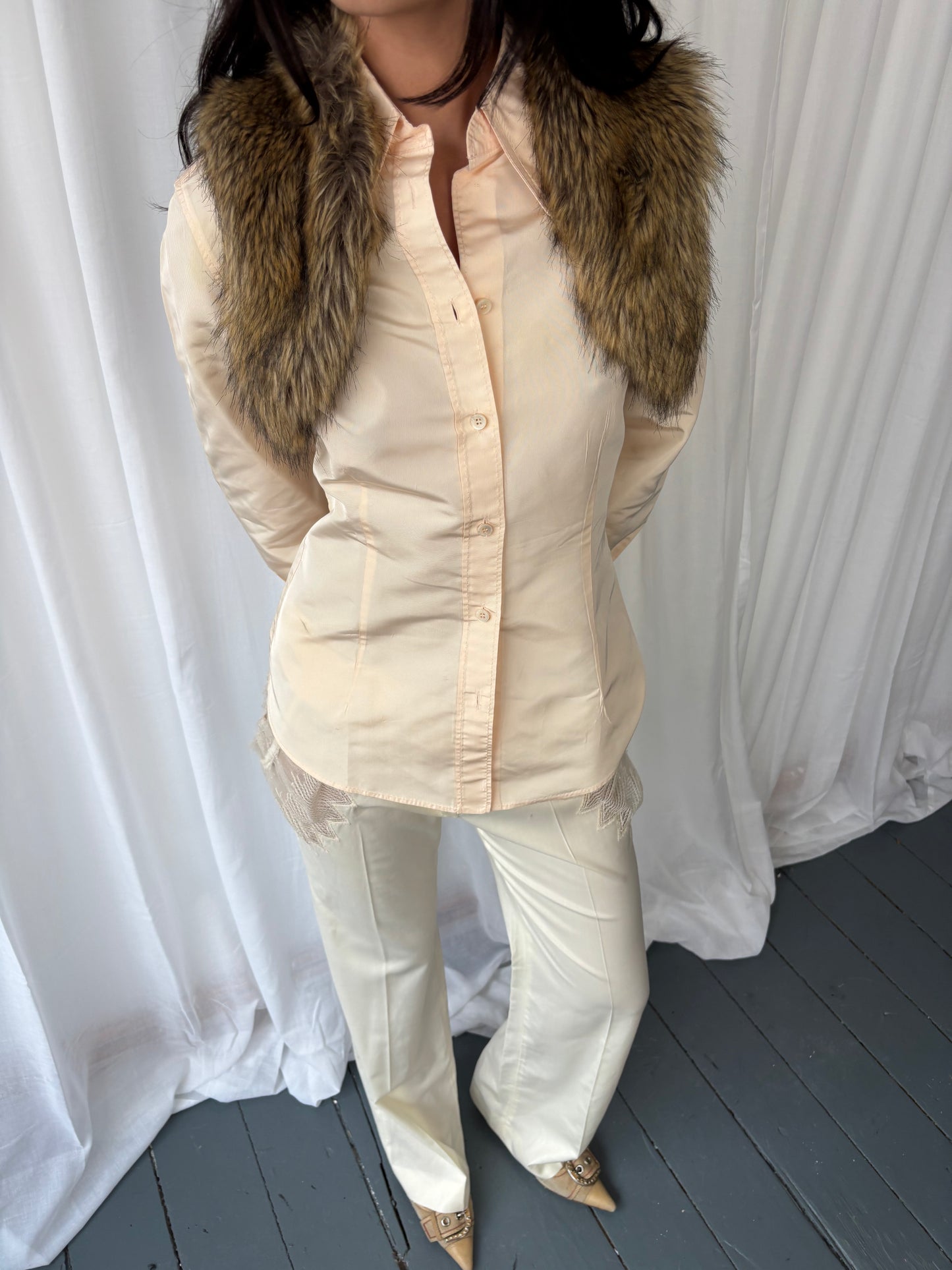 Miu Miu Pale Pink Shirt