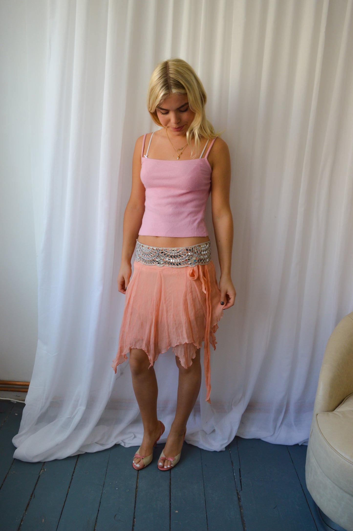 Moschino Angora Pink Cami