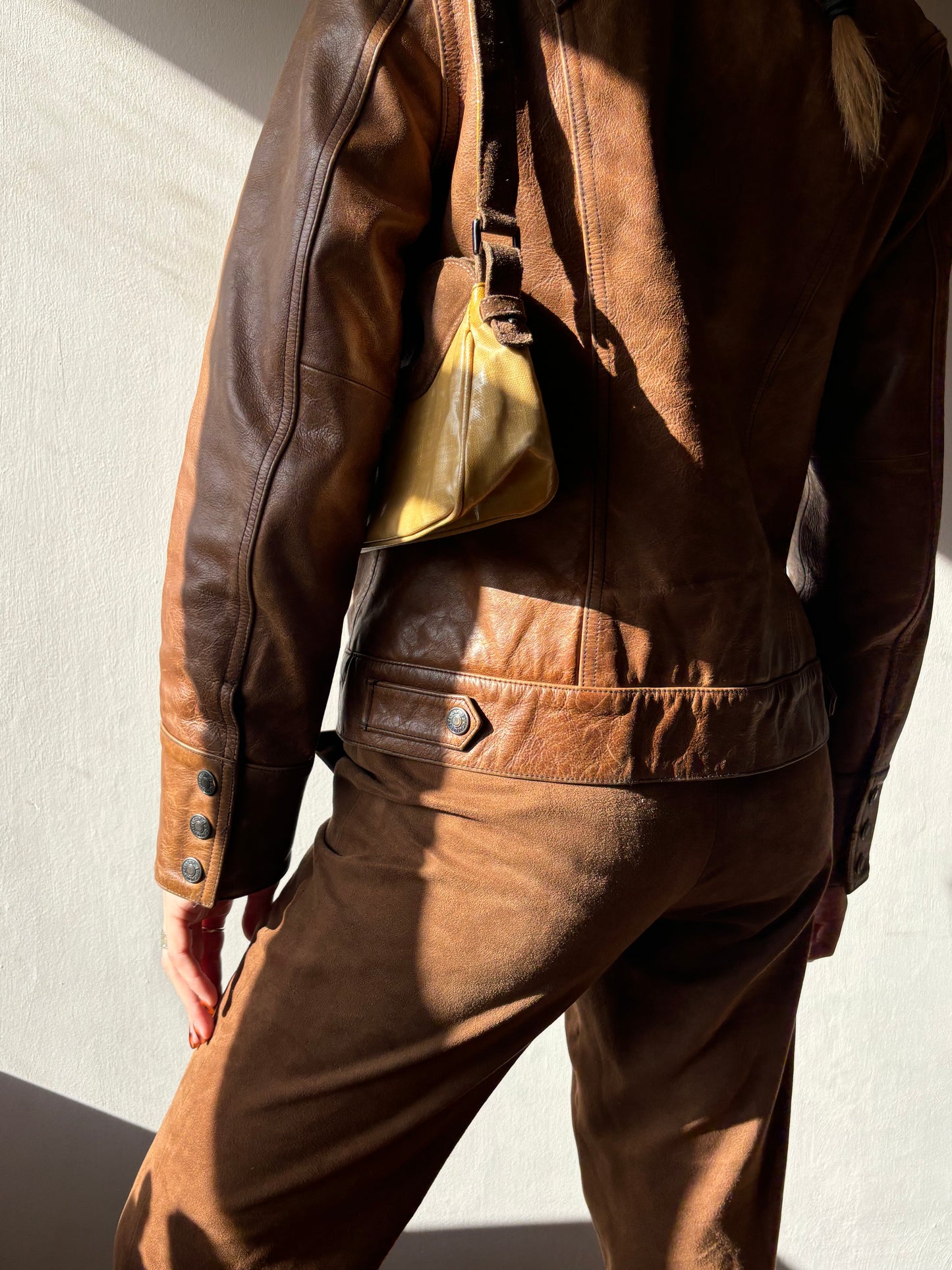 Gap Brown Leather Jacket