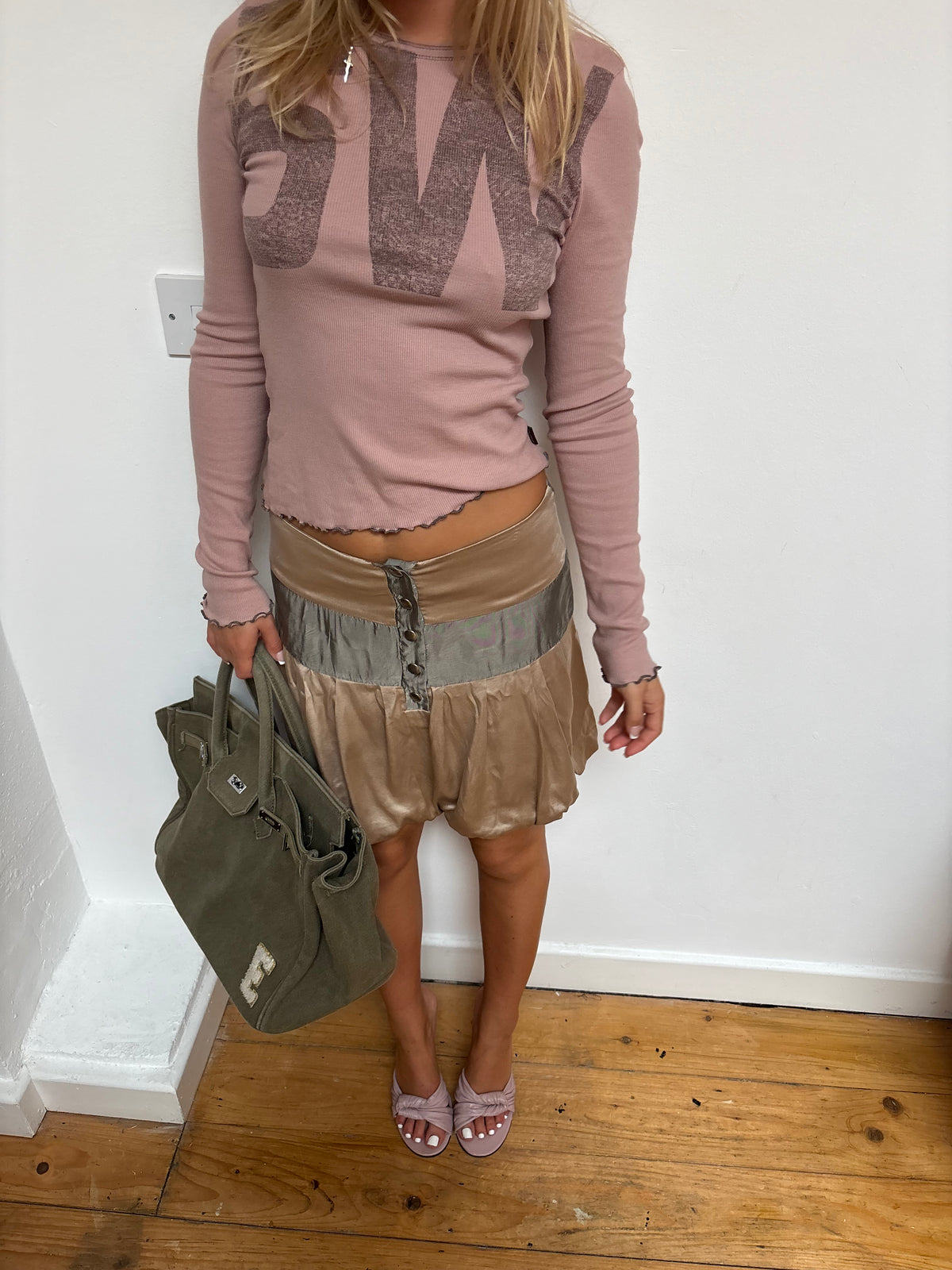 Sandwich Dusty Pink Long Sleeve Top