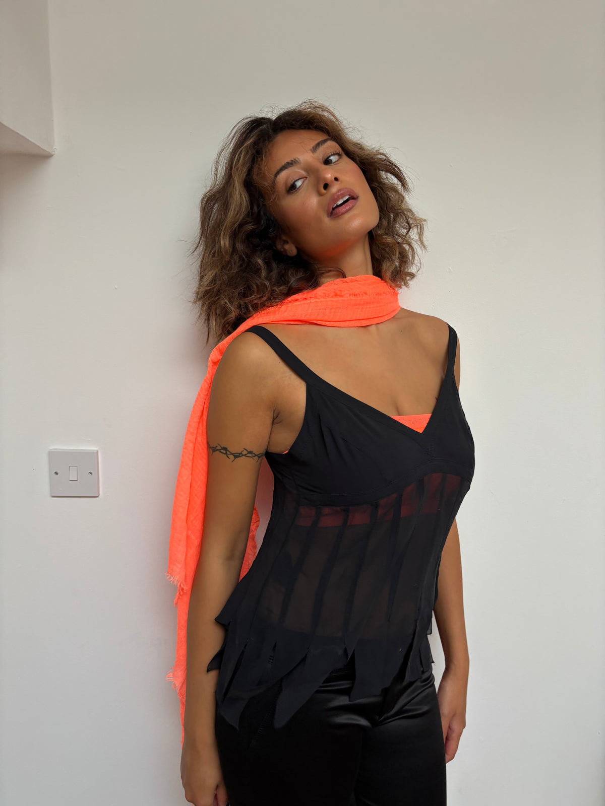 Ted Baker Black Silk Cami