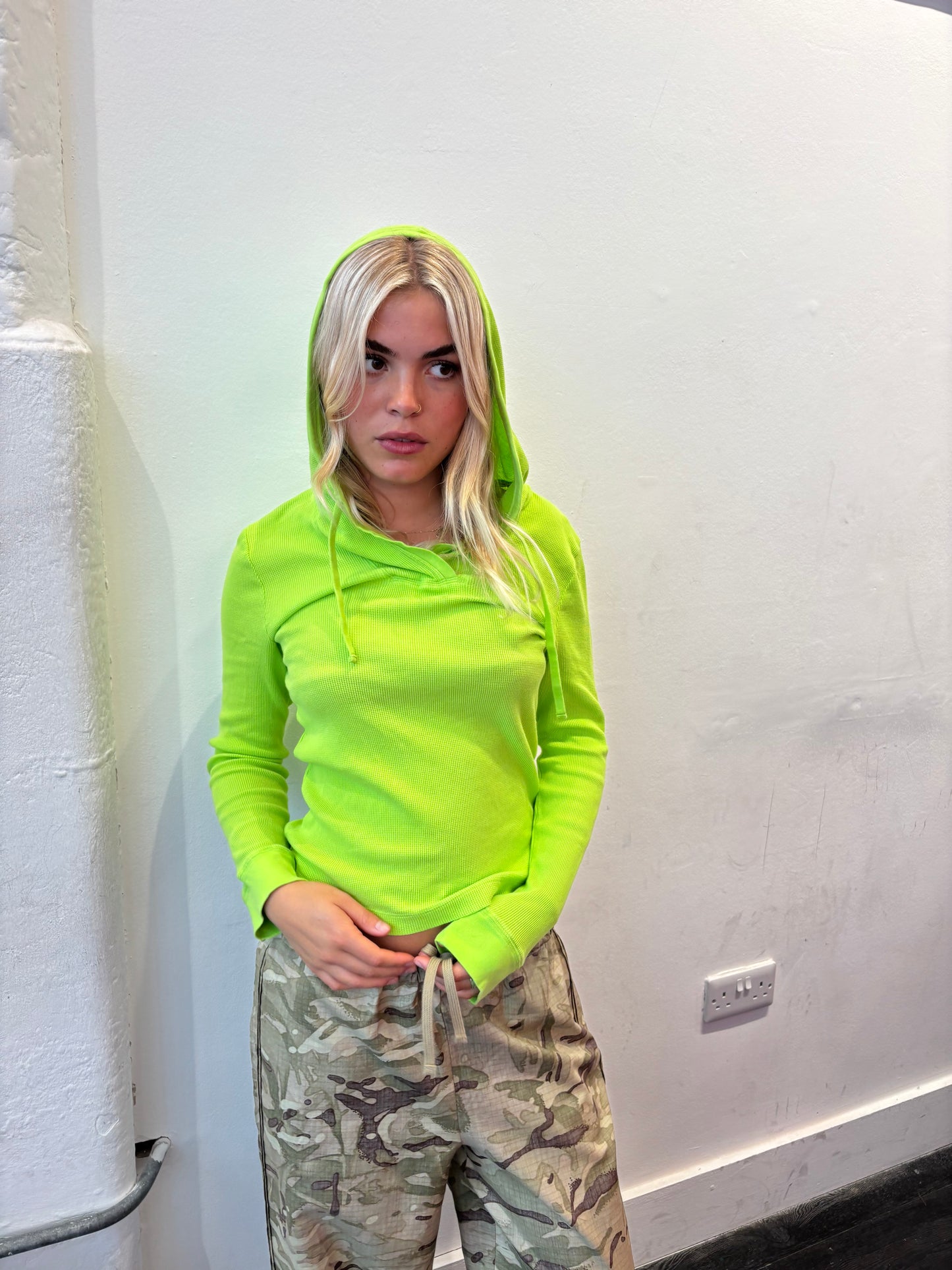 Ralph Lauren Neon Green Hoodie