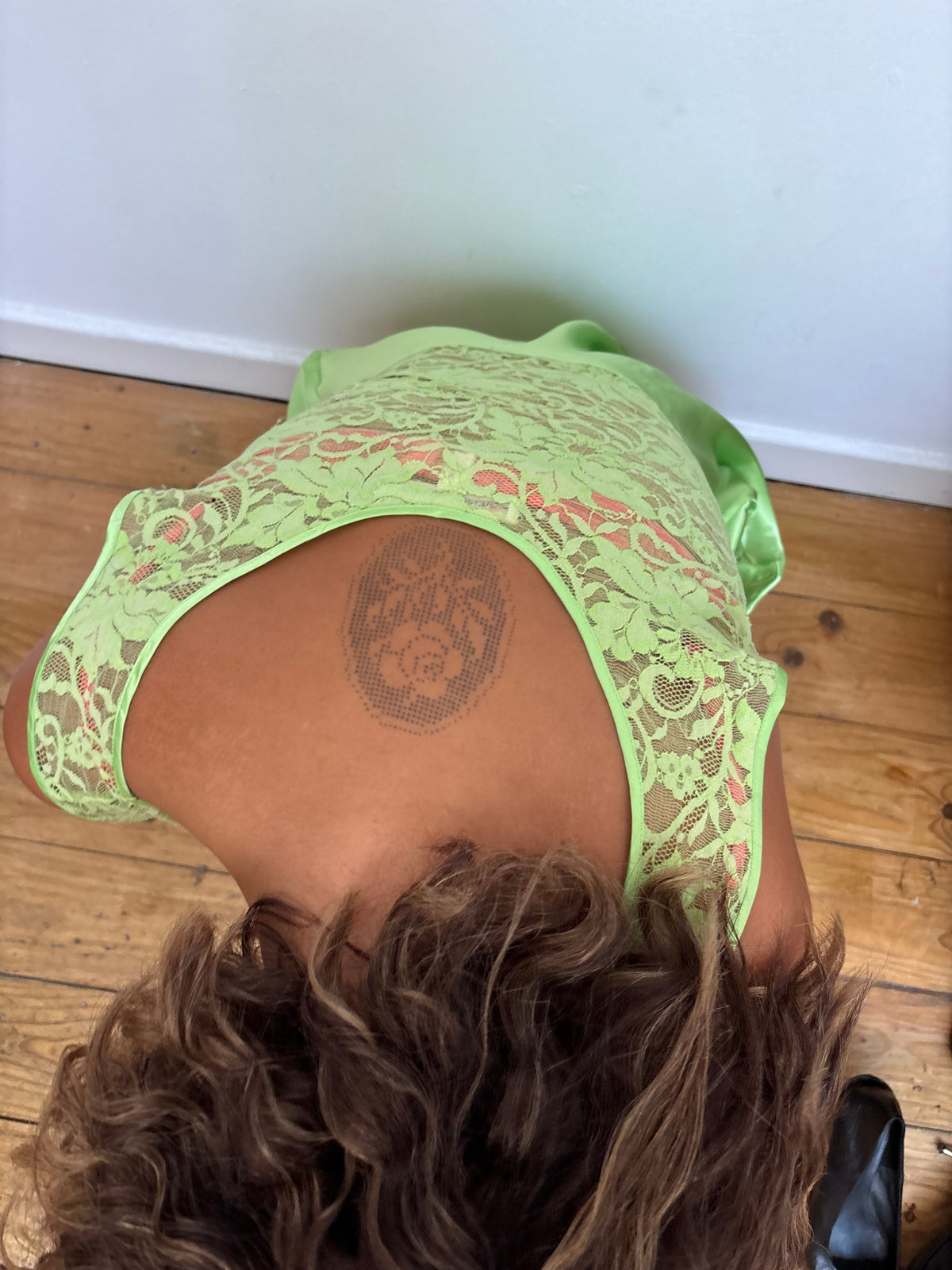 Victoria's Secret Mint Lace Dress