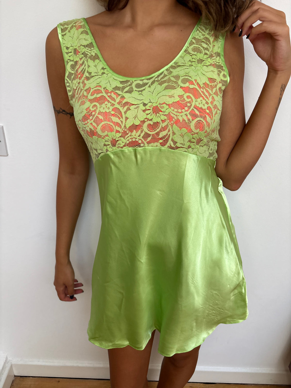 Victoria's Secret Mint Lace Dress