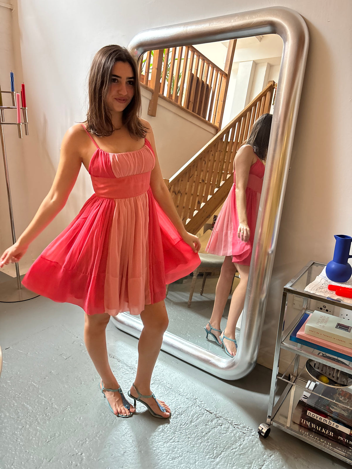 Miss Selfridge Pink Dress