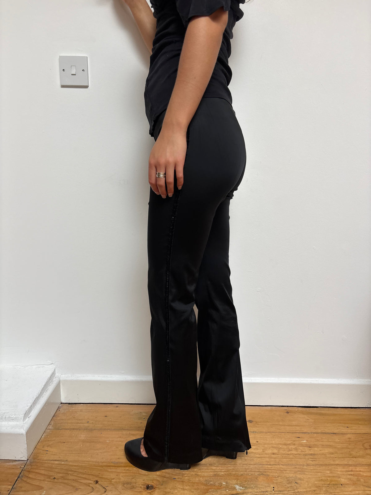 Massimo Rebecchi Black Trousers