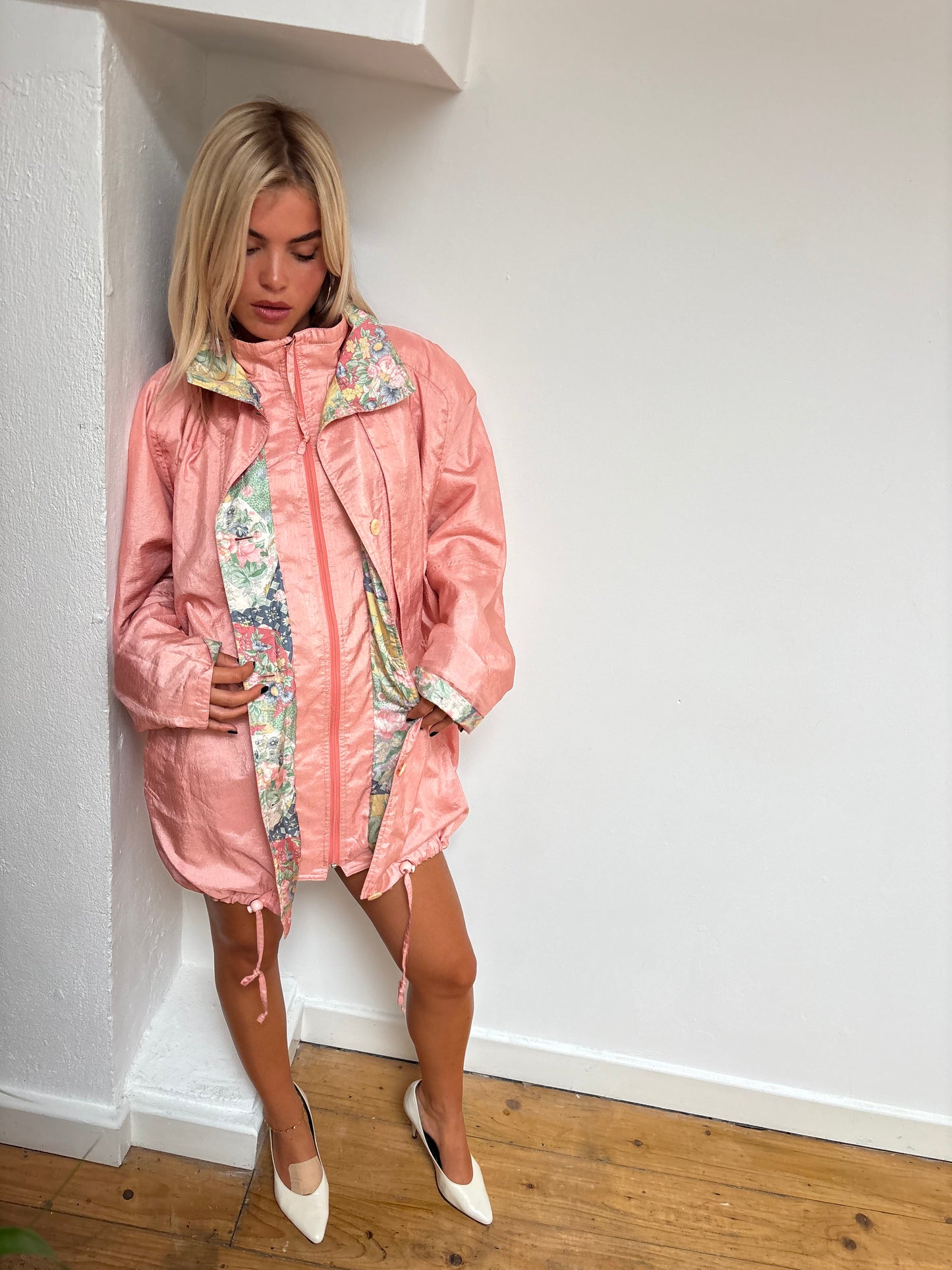 Savannah 80s Peach Jacket