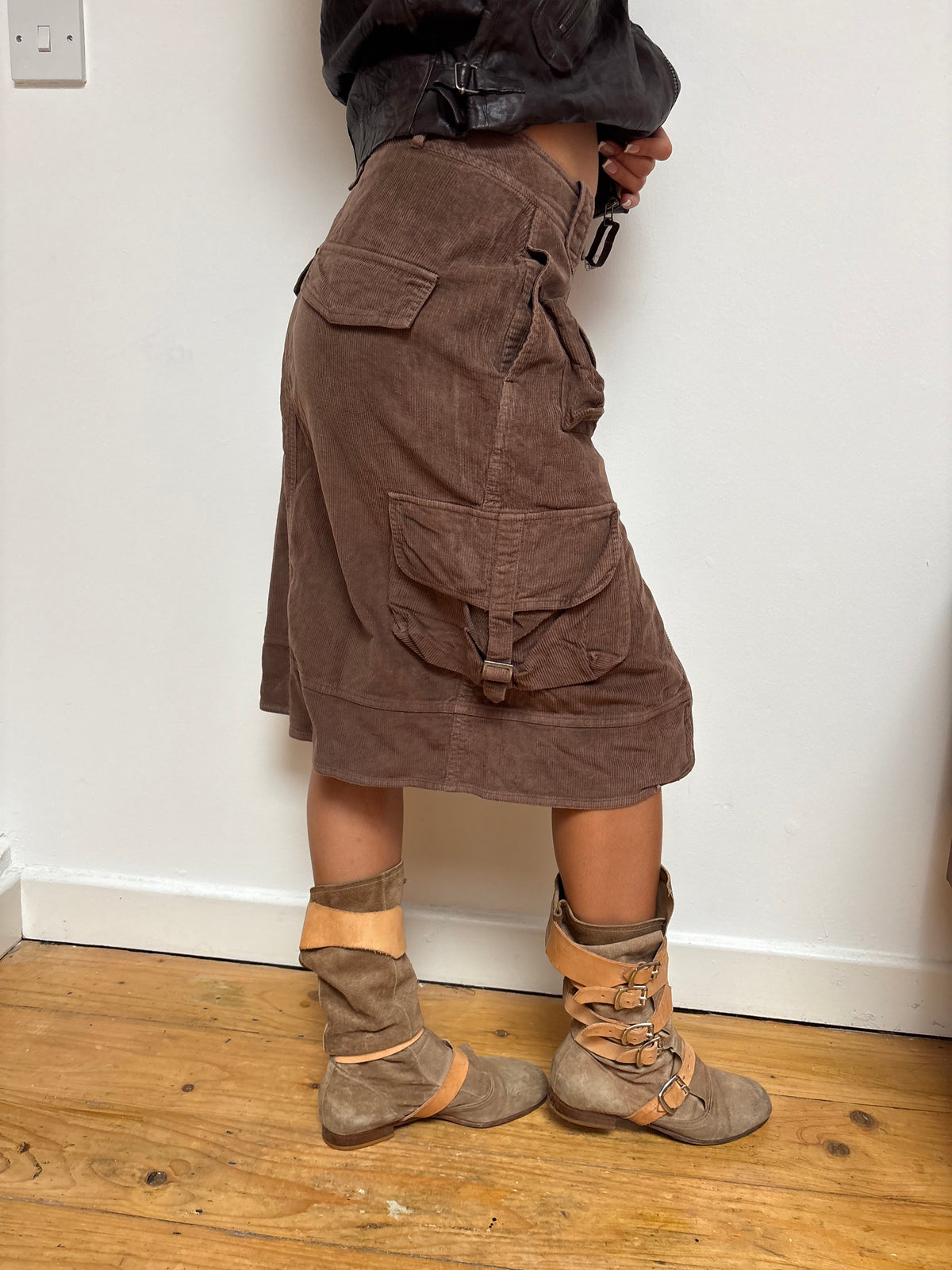 Vivienne Westwood Suede Pirate Boots