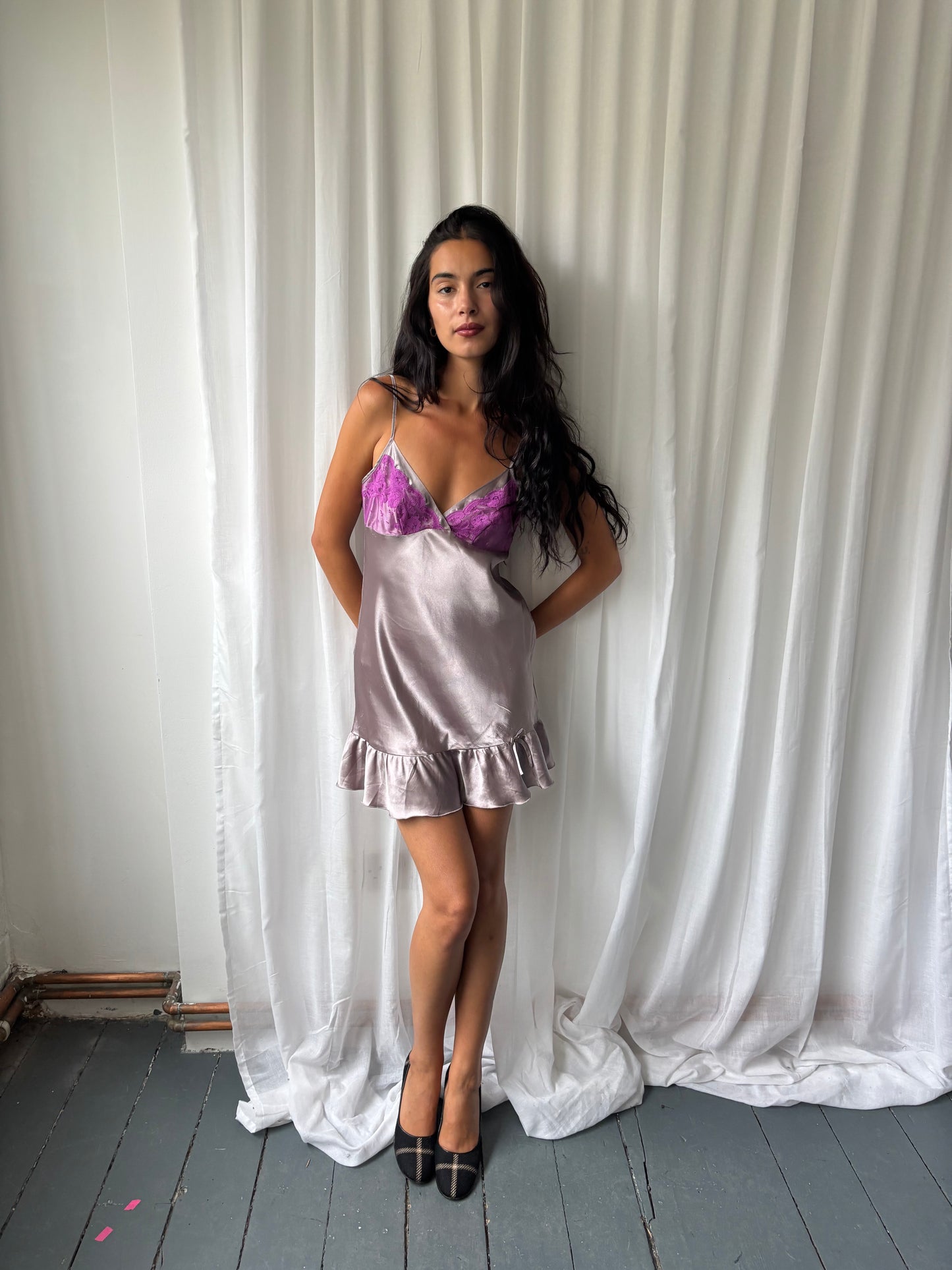 Etam Lilac Slip Dress