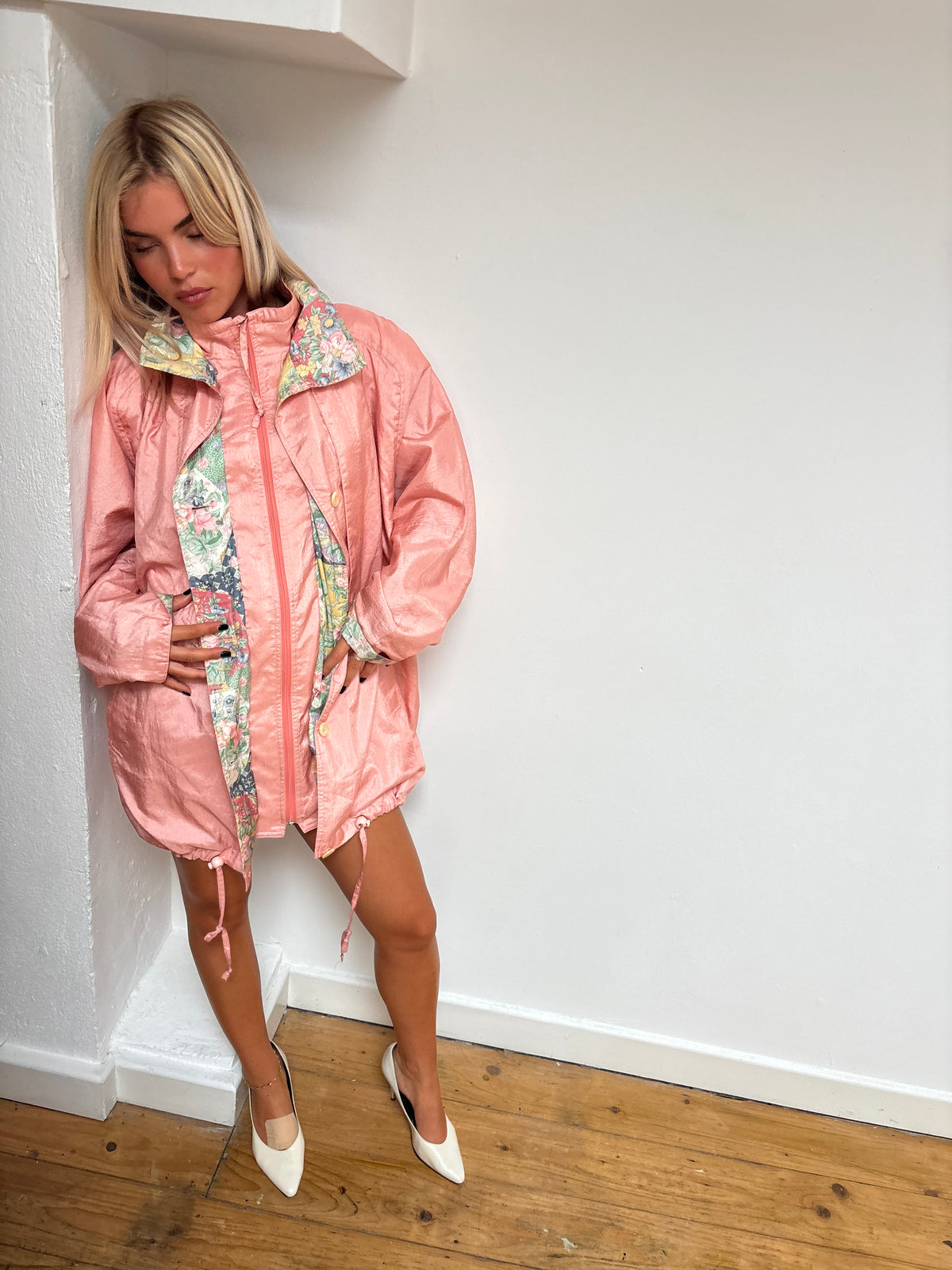 Savannah 80s Peach Jacket