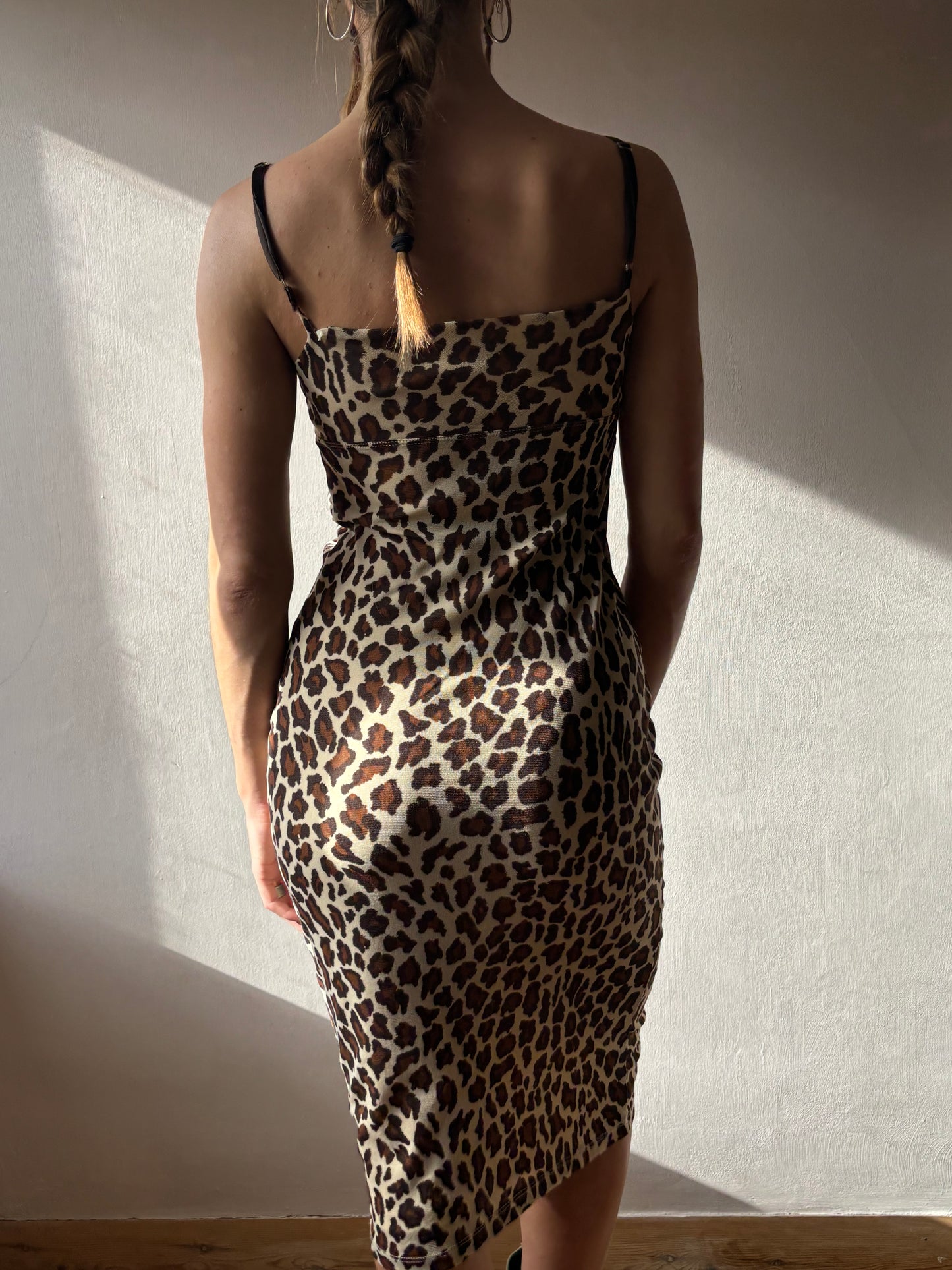 Kookai Leopard Midi Dress