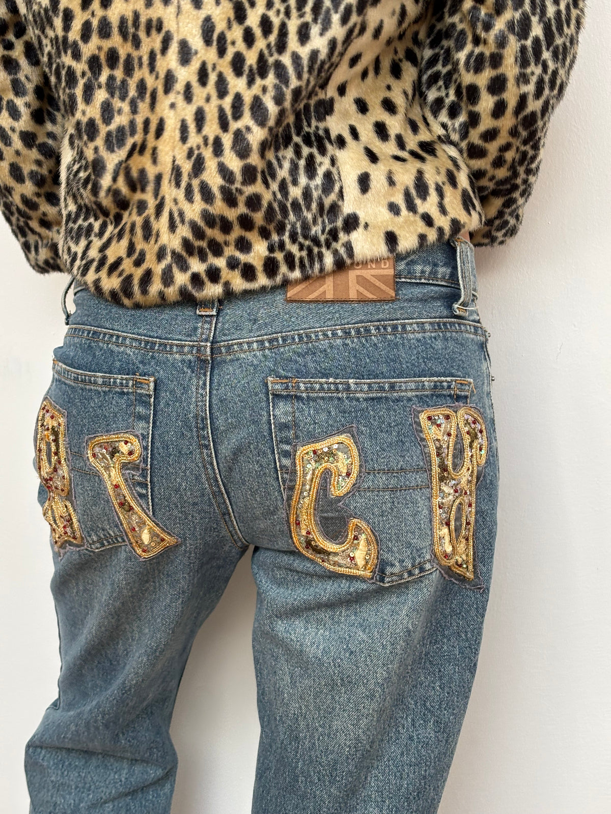 Richmond Embellished Denim Jeans