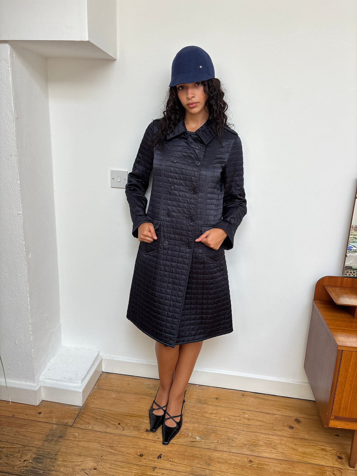 Étre Par Lee Navy Felt Hat