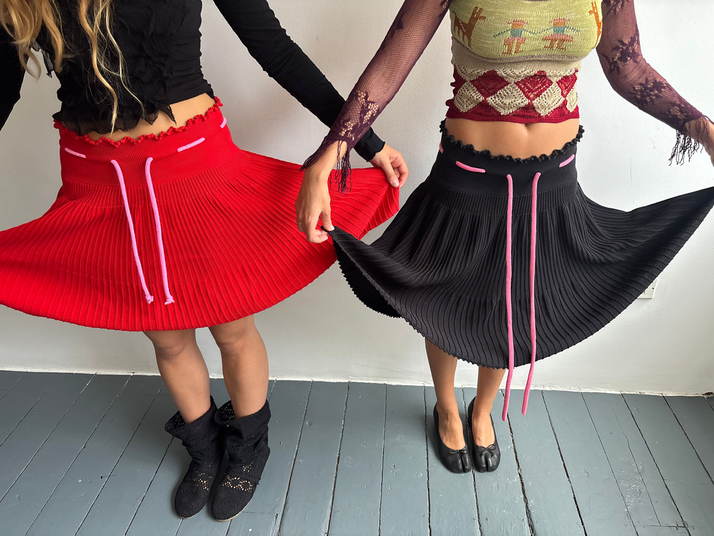 Sonia Rykiel Black Knit Skirt