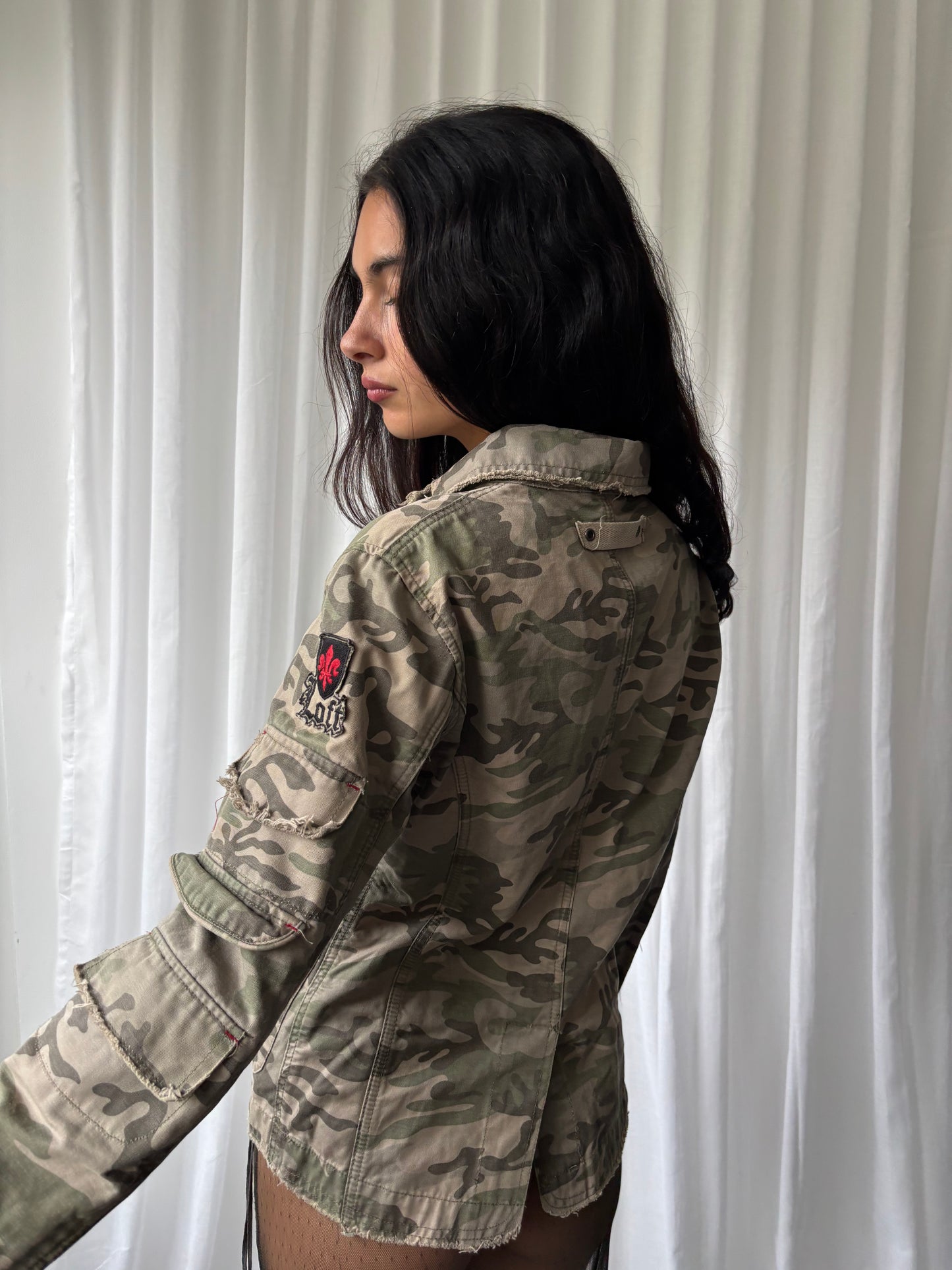 Loft Camo Print Jacket