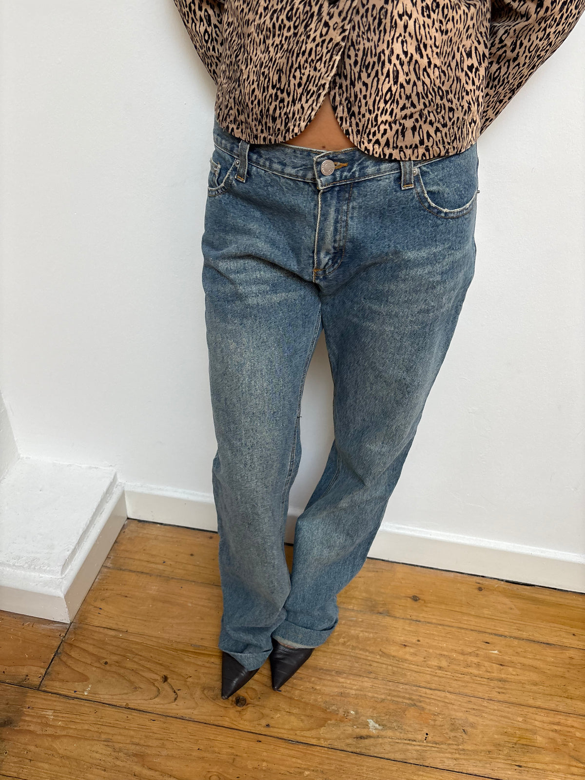 Richmond Embellished Denim Jeans