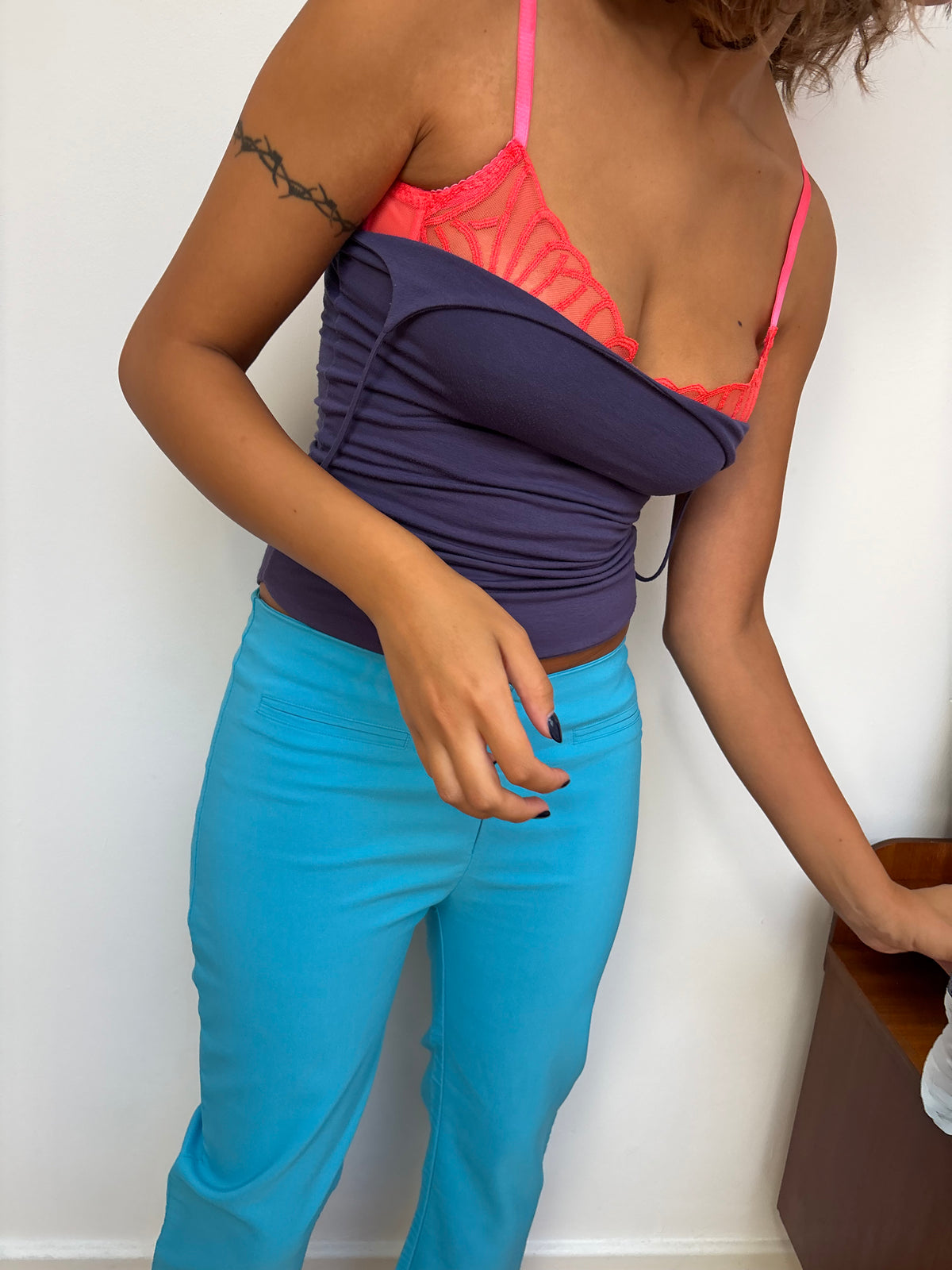 Patrizia Pepe Purple Vest