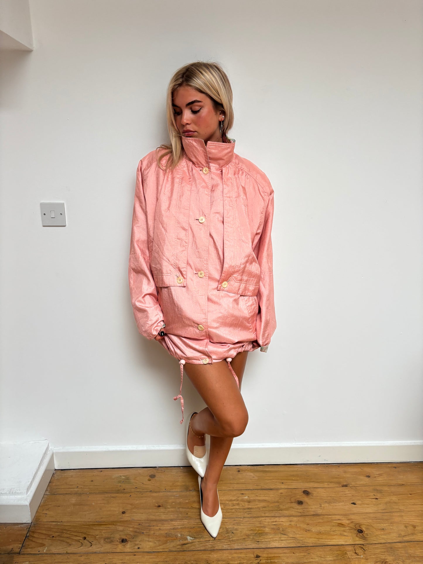 Savannah 80s Peach Jacket
