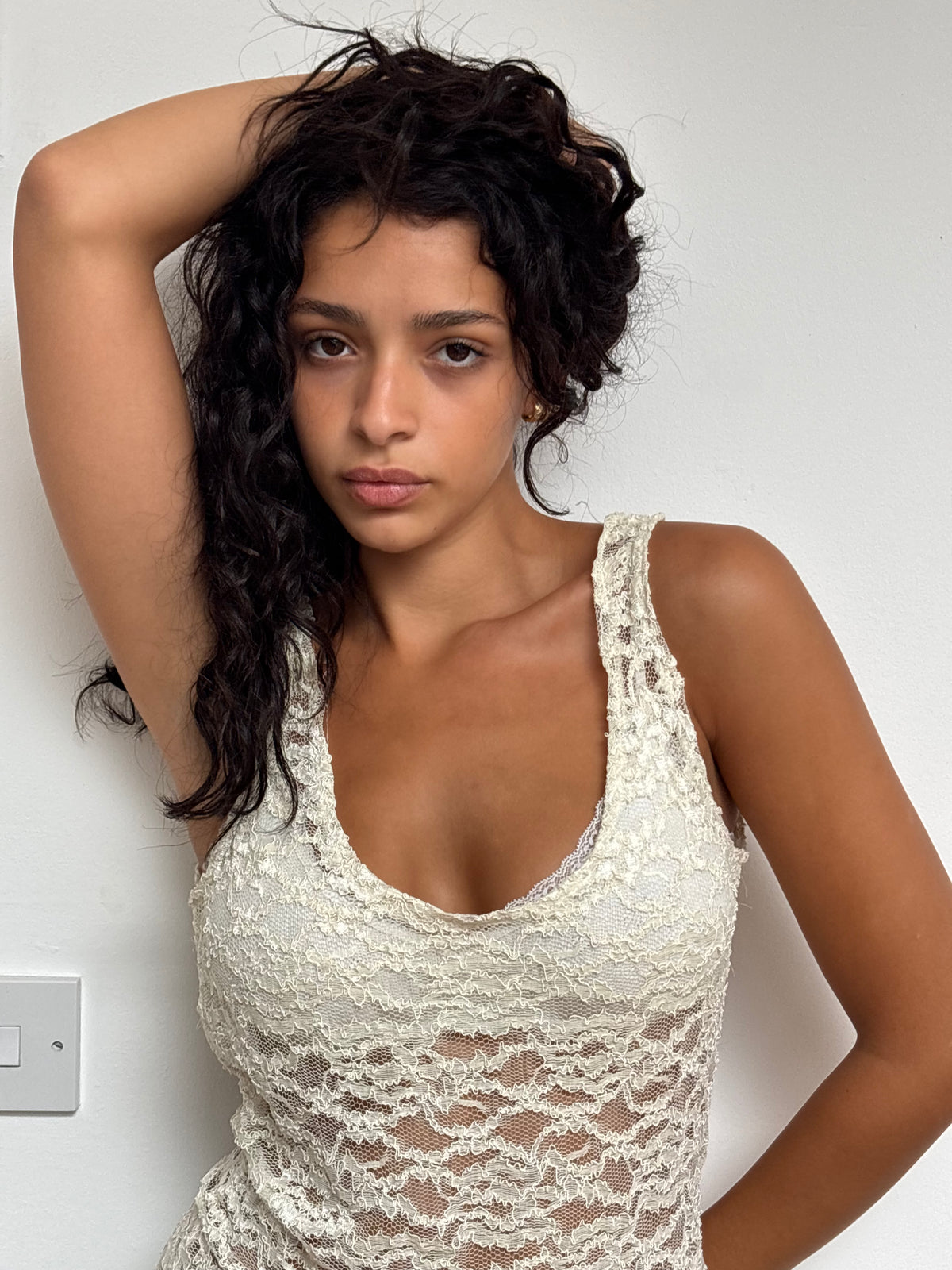 Victoria's Secret Cream Lace Dress