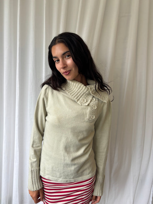 Vintage Stone Knit Sweater