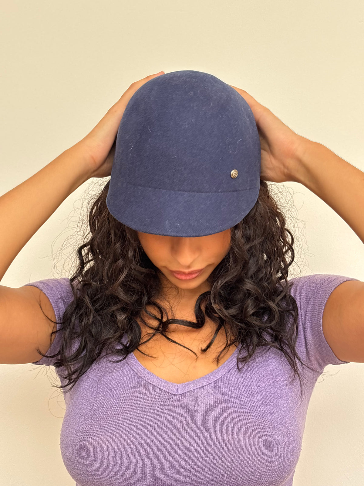 Étre Par Lee Navy Felt Hat