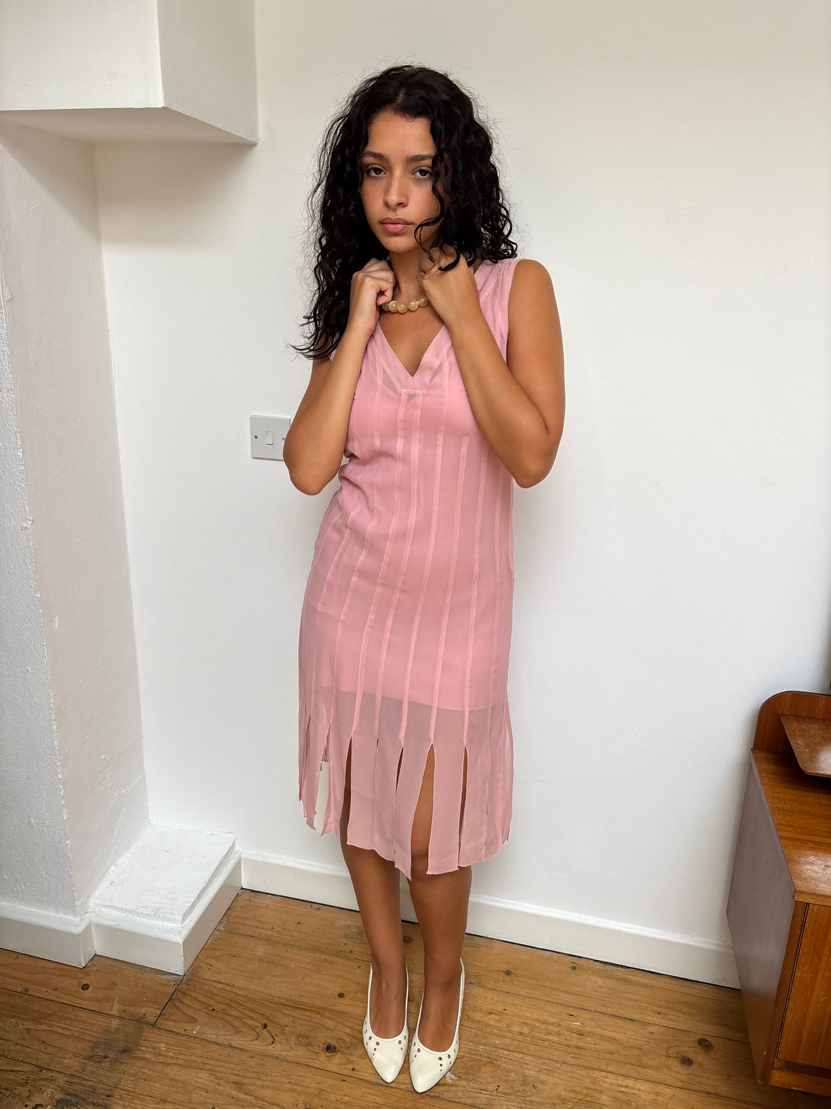 Ted Baker Pink Silk Dress