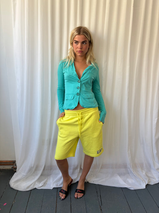 GAP Yellow Sweat Shorts