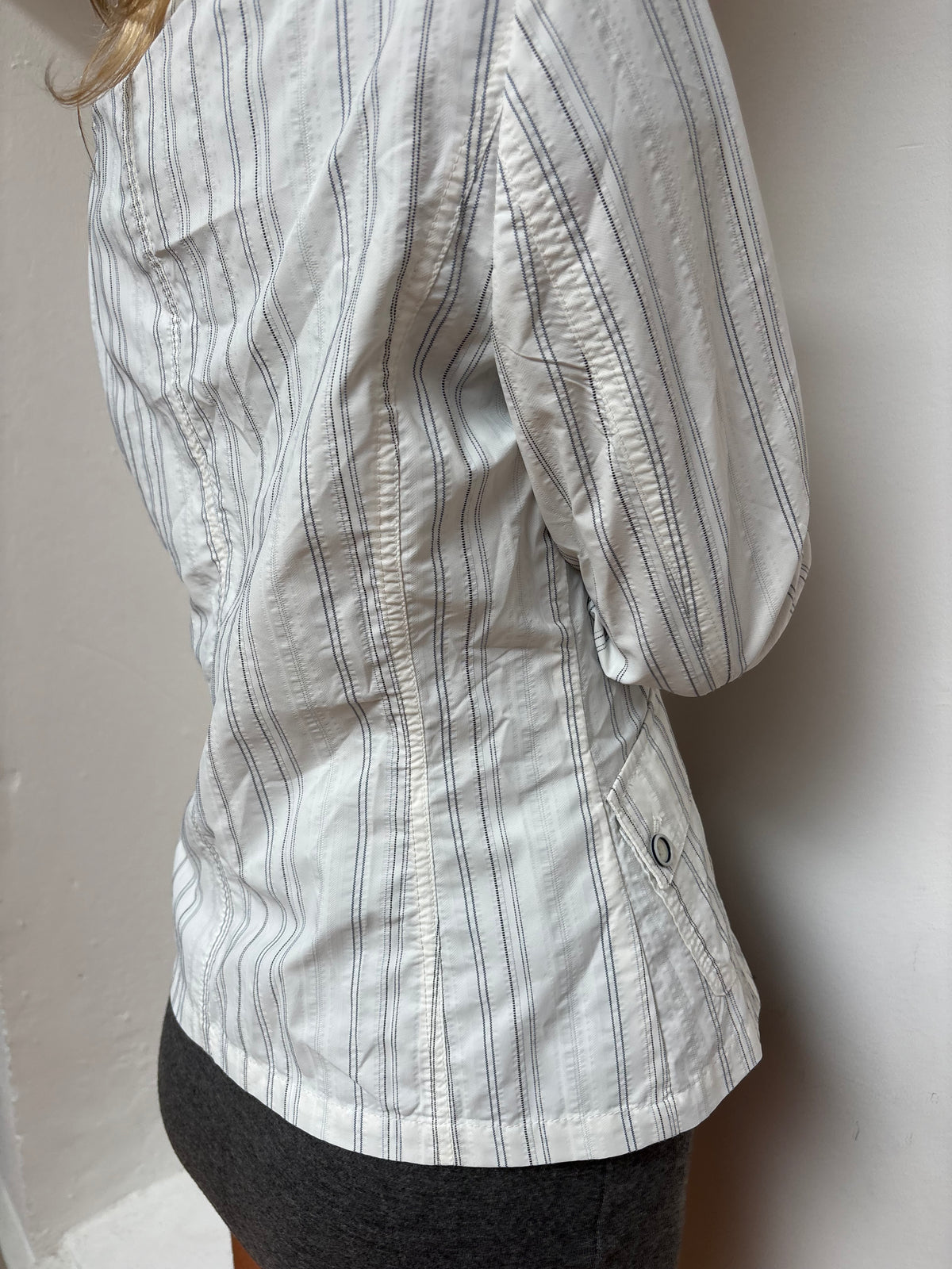 Hammer White Pinstripe Jacket