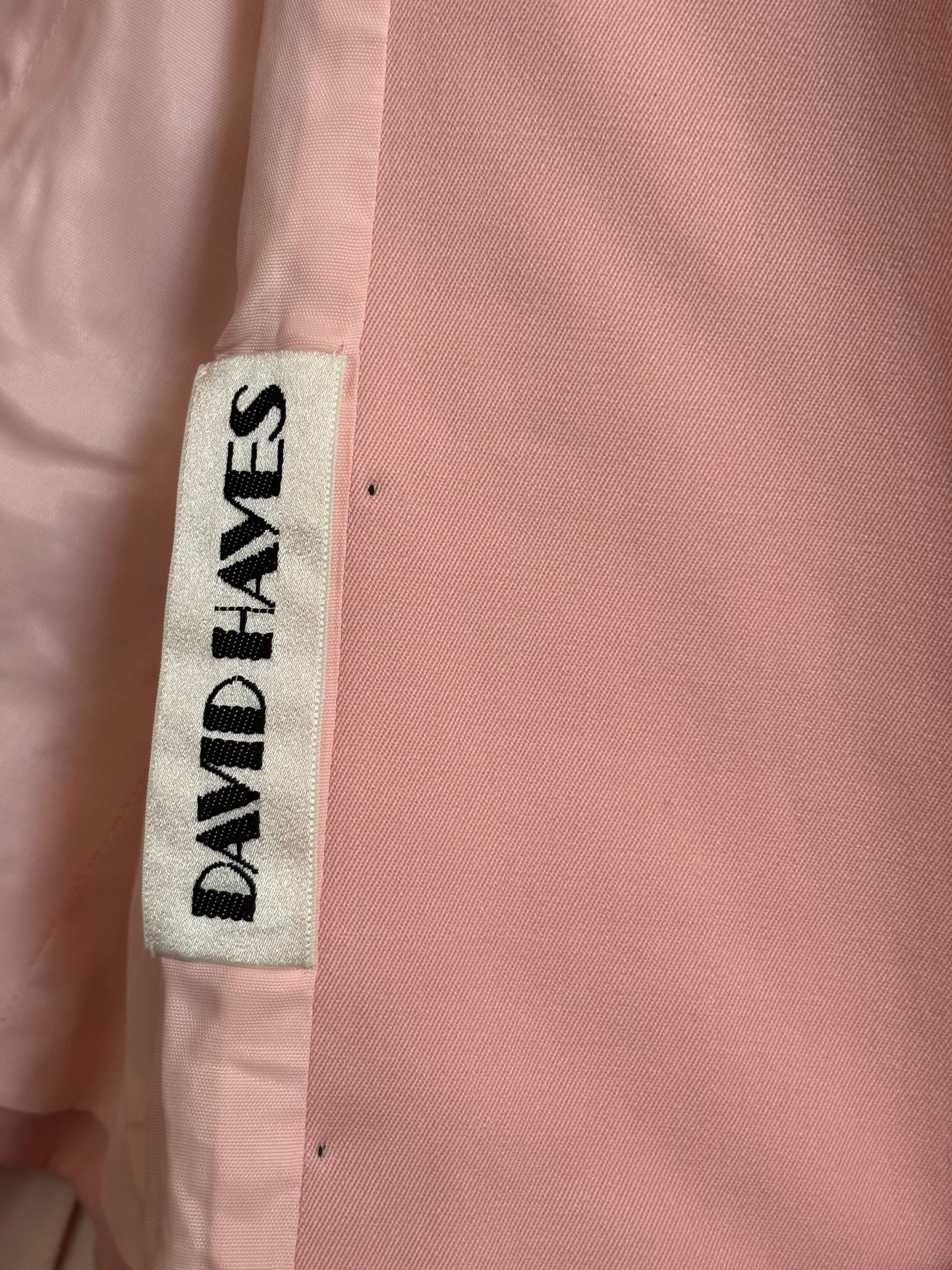 David Hayes Pink 80s Jacket