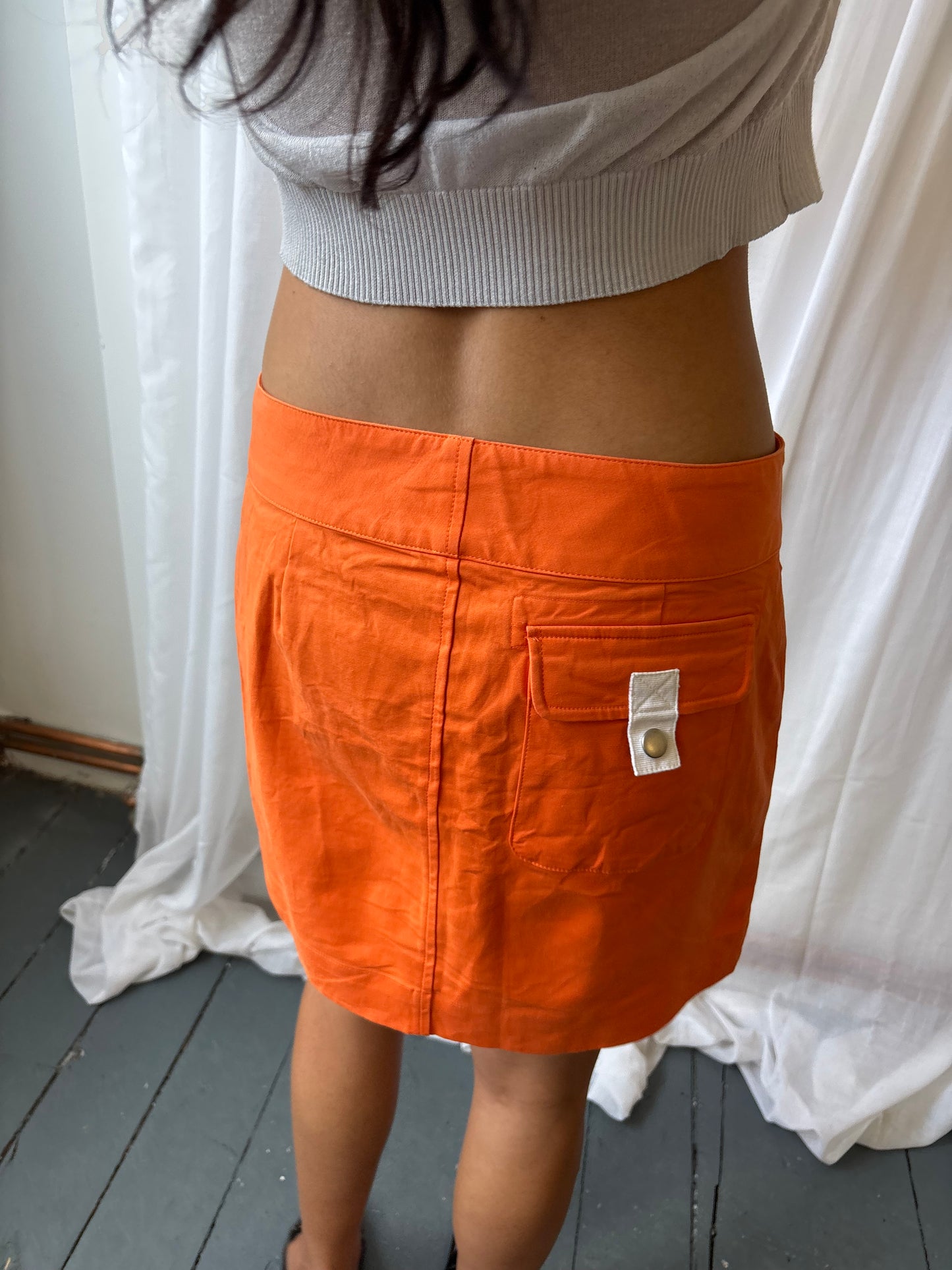 Ralph Lauren Orange Skirt