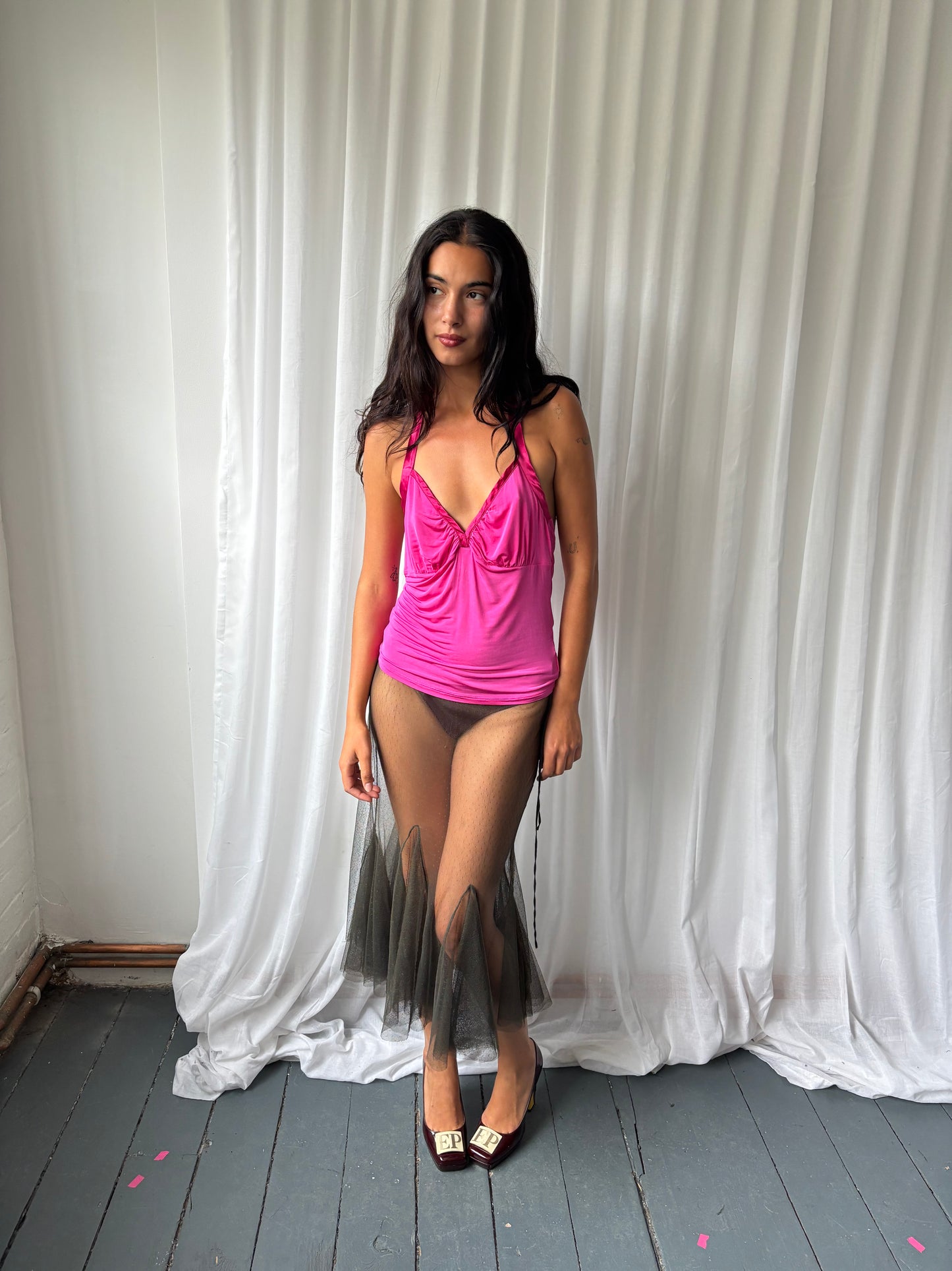Gas Pink Halter Top