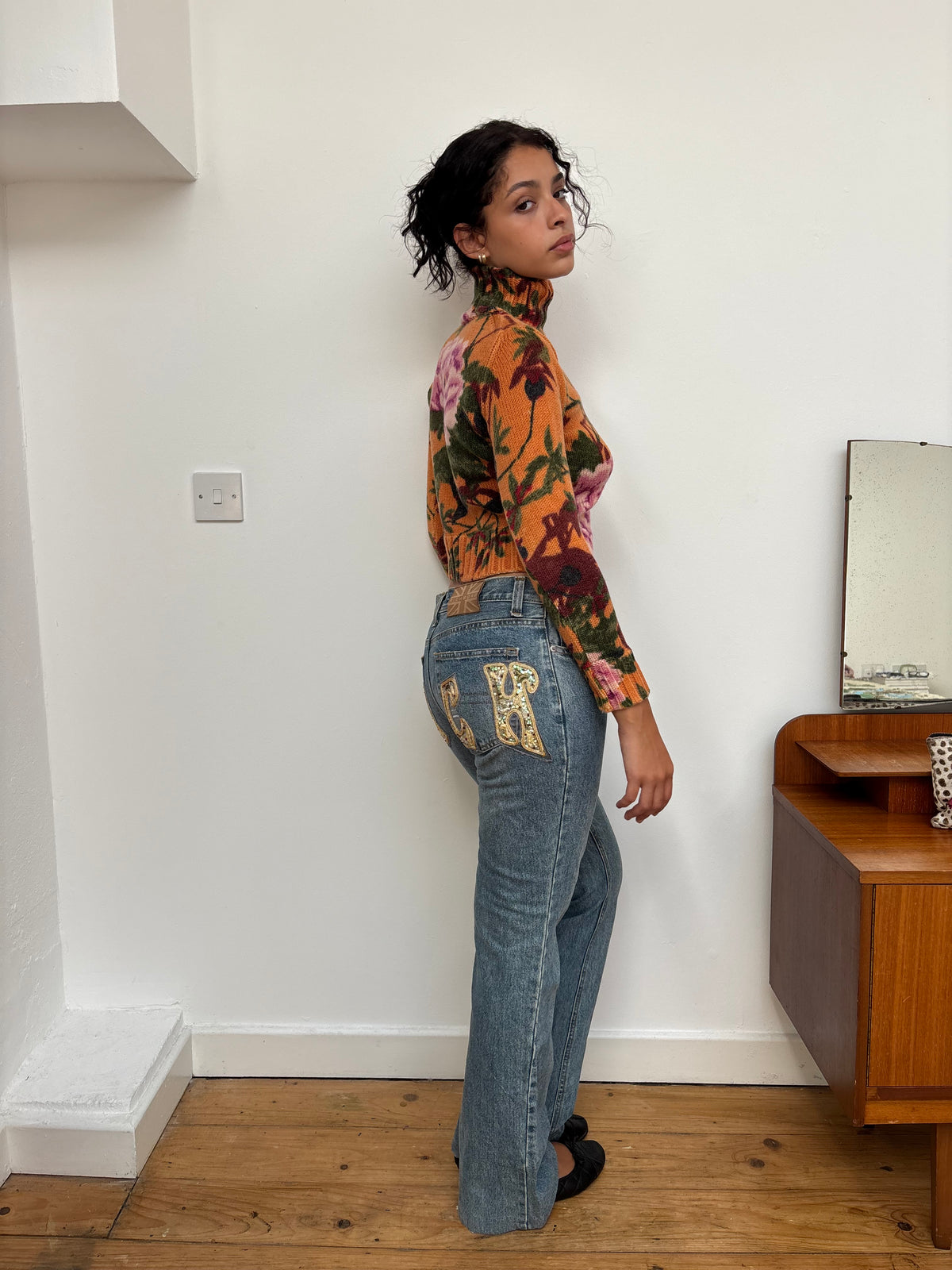 Richmond Embellished Denim Jeans