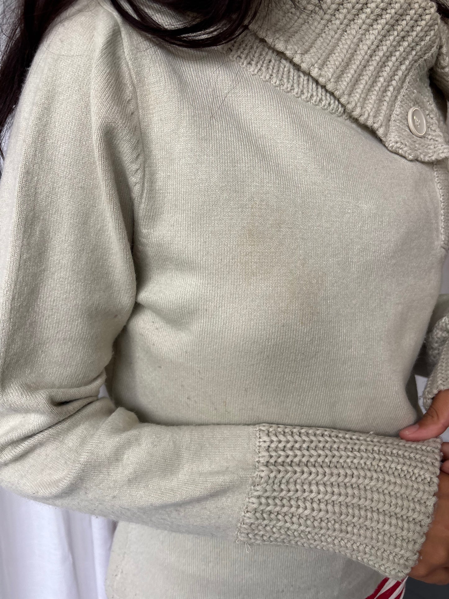 Vintage Stone Knit Sweater