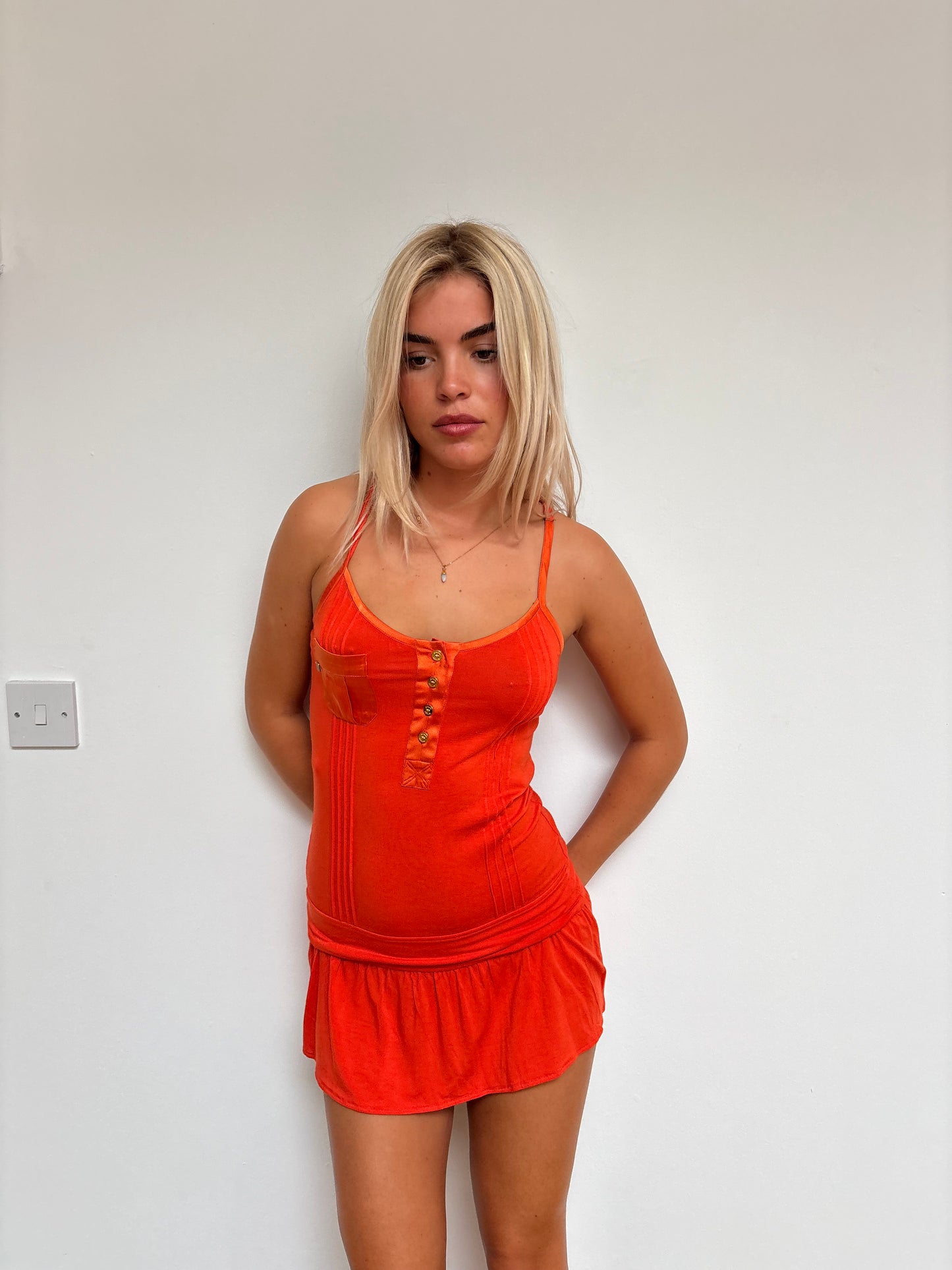Marciano Orange Racer Back Top