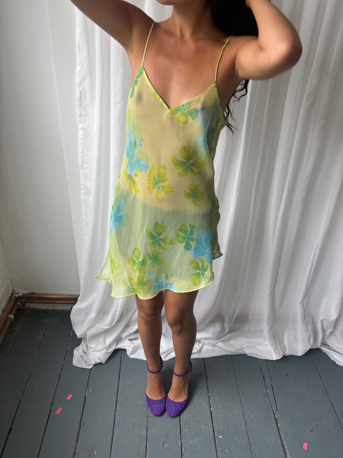 La Senza Yellow Print Slip