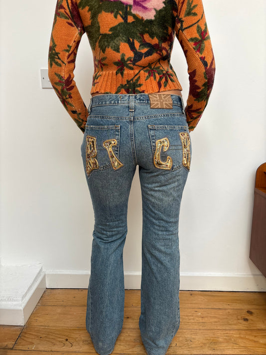 Richmond Embellished Denim Jeans