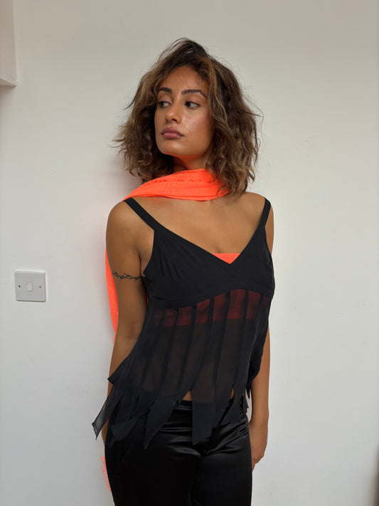 Ted Baker Black Silk Cami