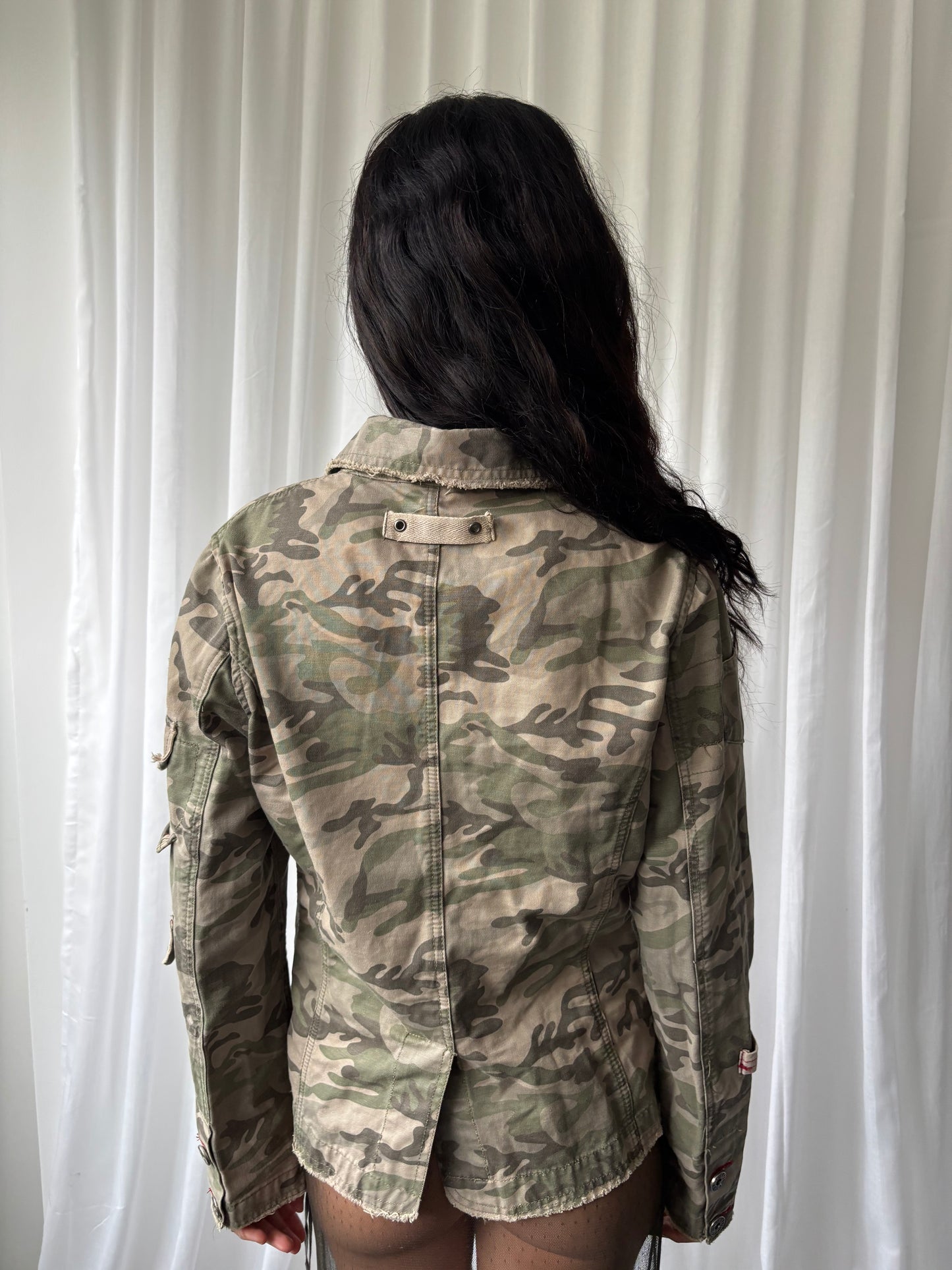 Loft Camo Print Jacket